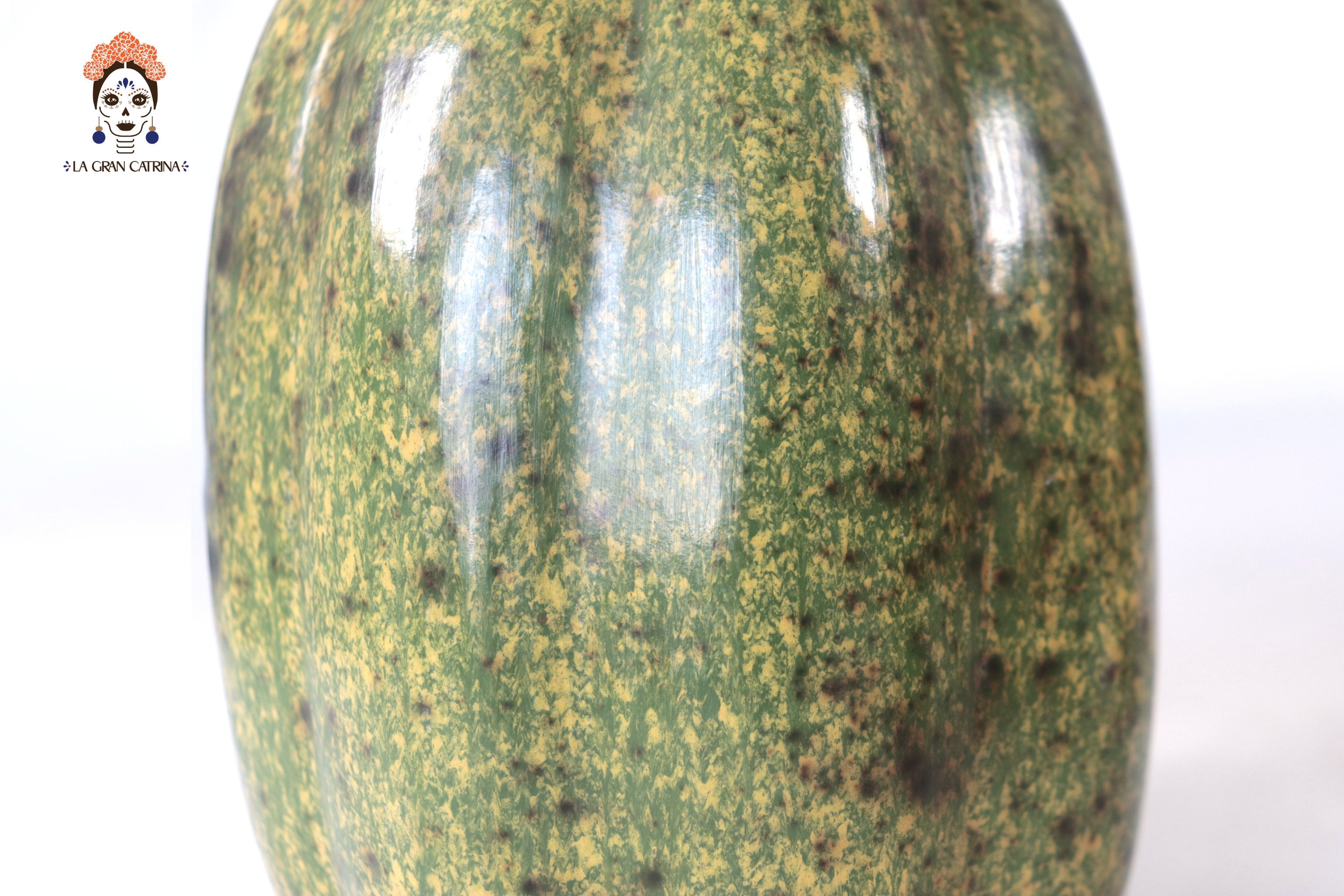Set 3 Pumpkins Handcrafted Decorative Greens - 8.7 in. Trejo