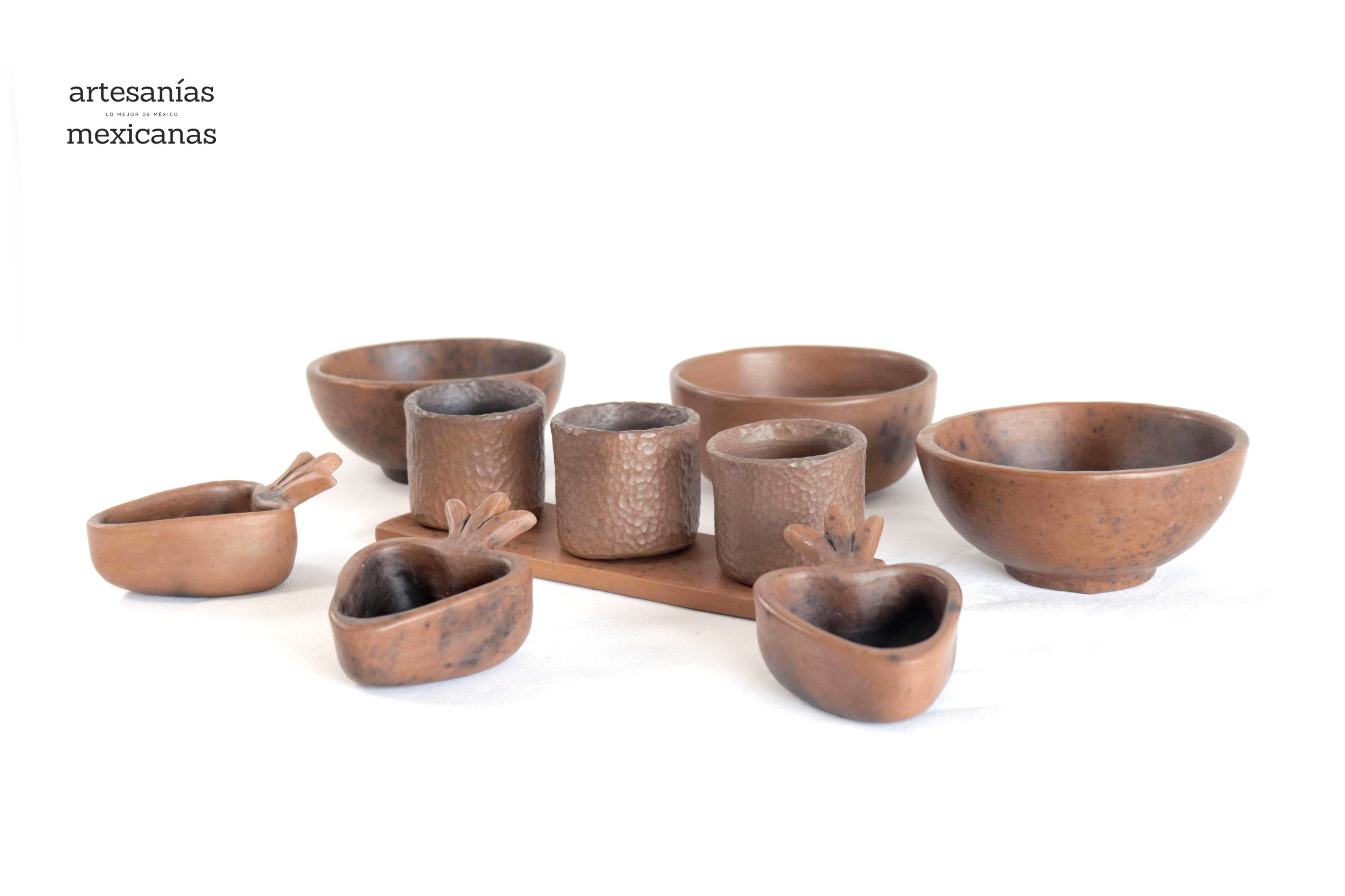 Set of vasos, caballitos and heartes Clay Trejo