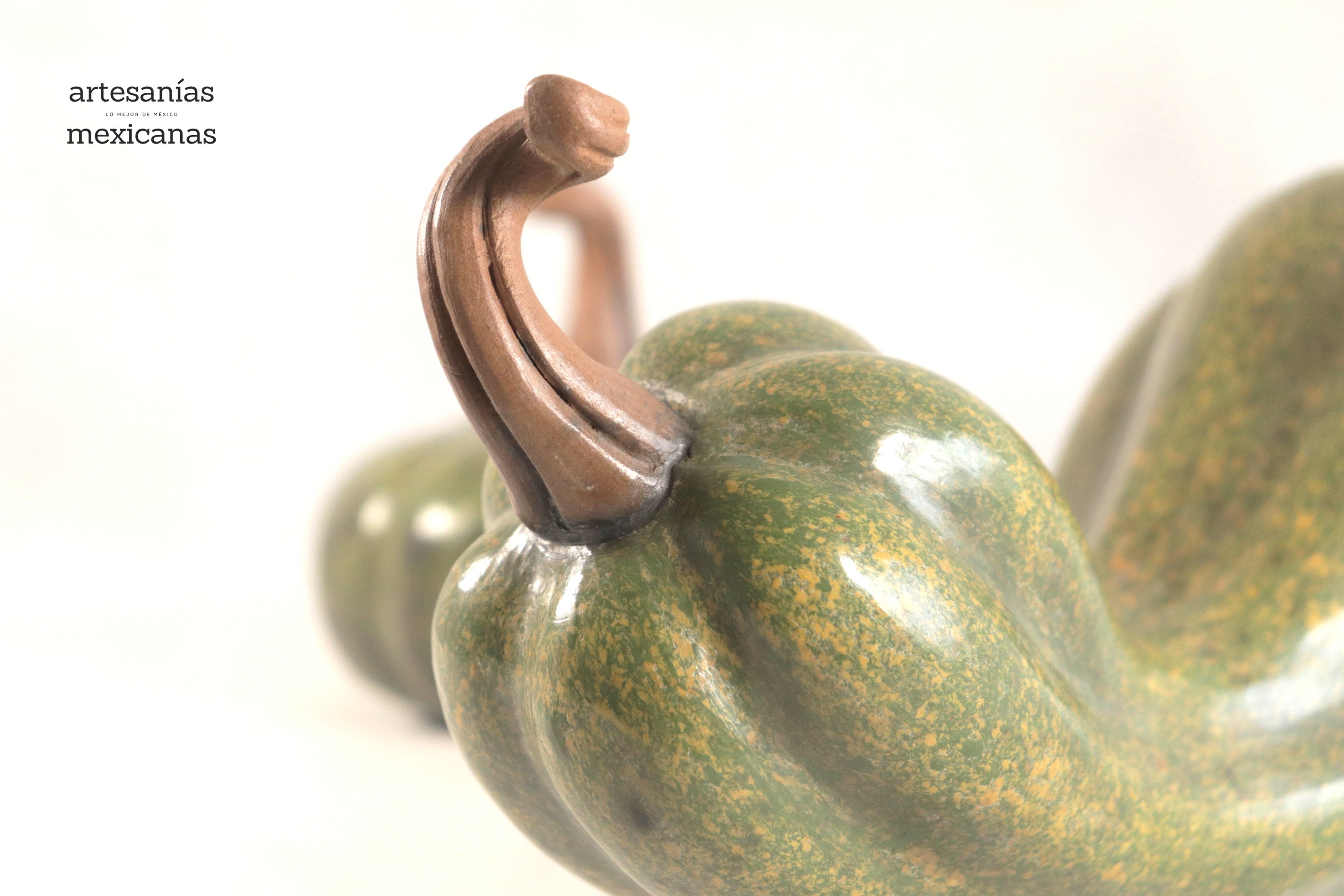Set of 3 Pumpkins green l Trejo