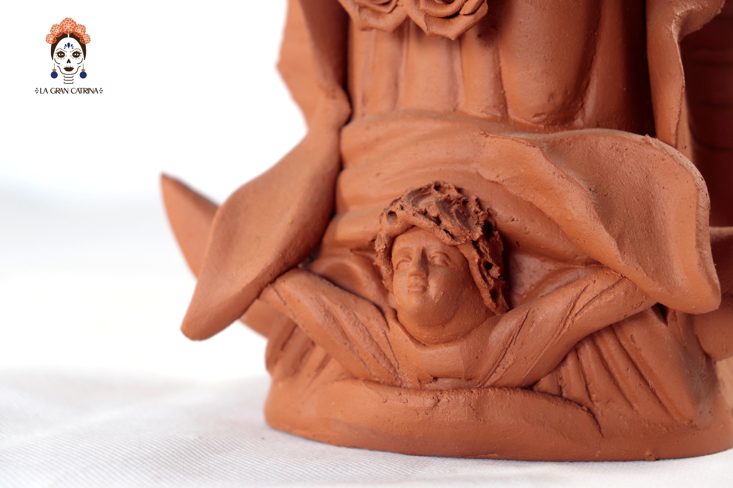Virgin of Guadalupe - Natural Clay - 11.8 in. Montoya