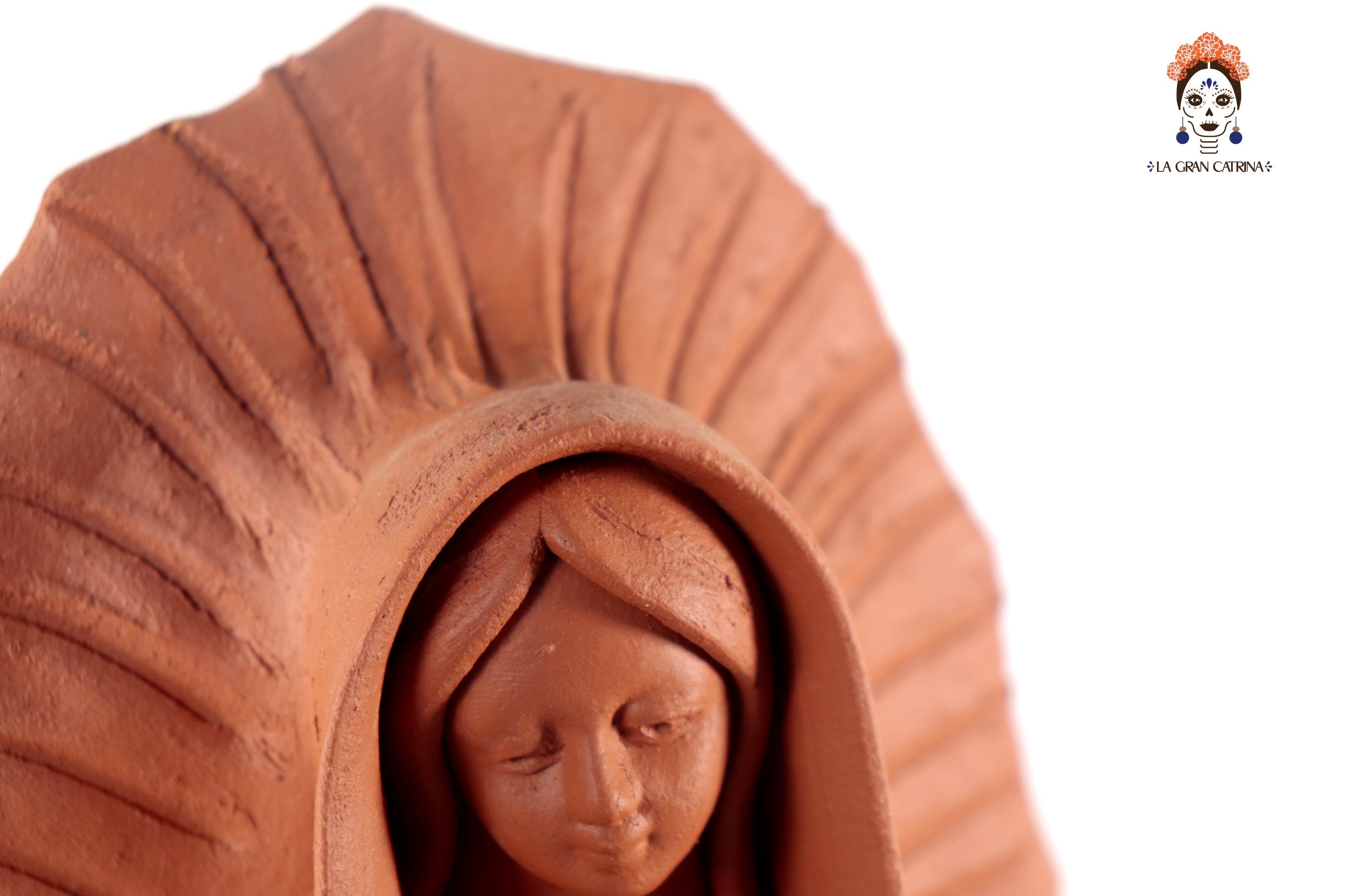 Virgin of Guadalupe - Natural Clay - 11.8 in. Montoya