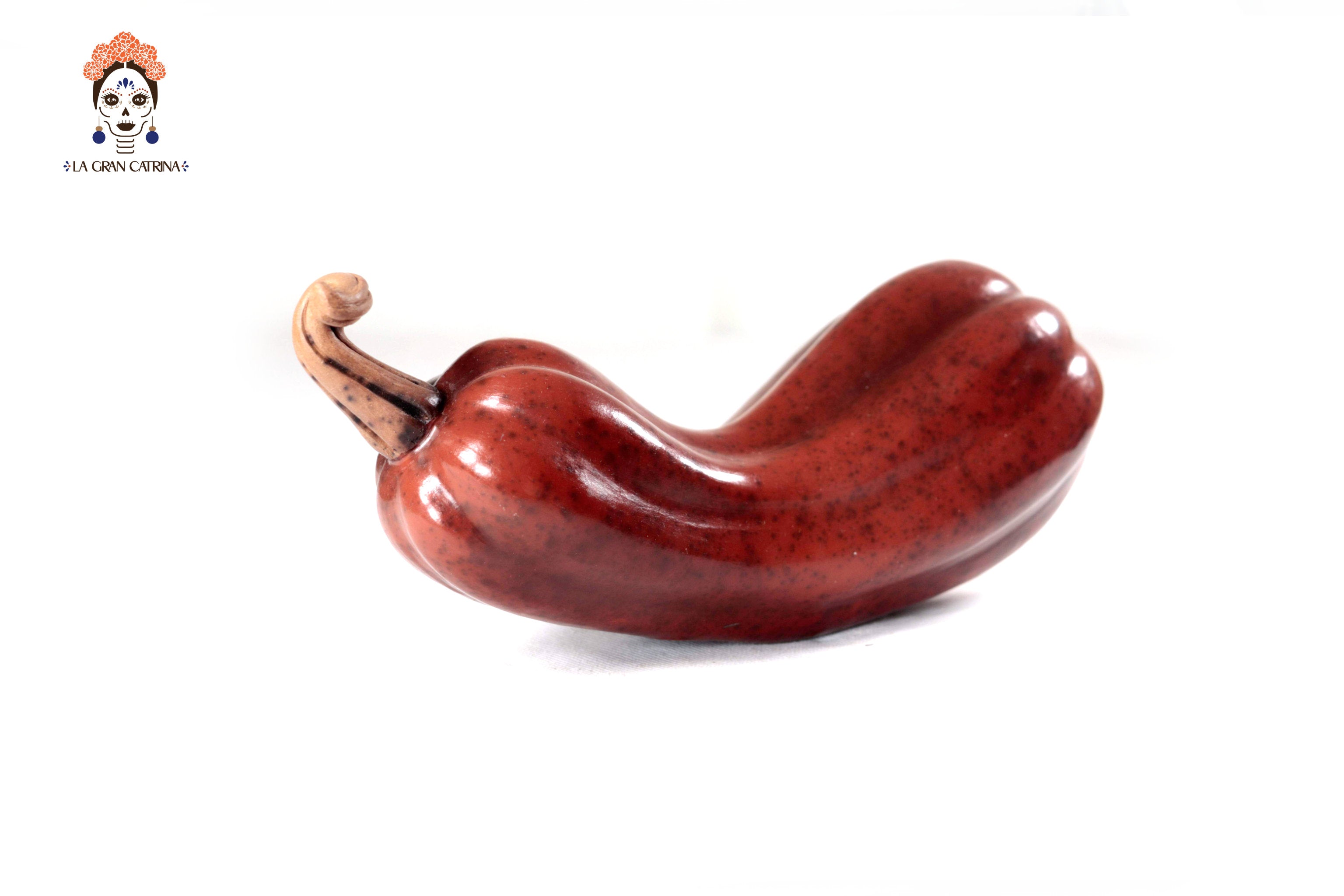Set of 3 Pumpkins reddish - 9.8 in. Trejo