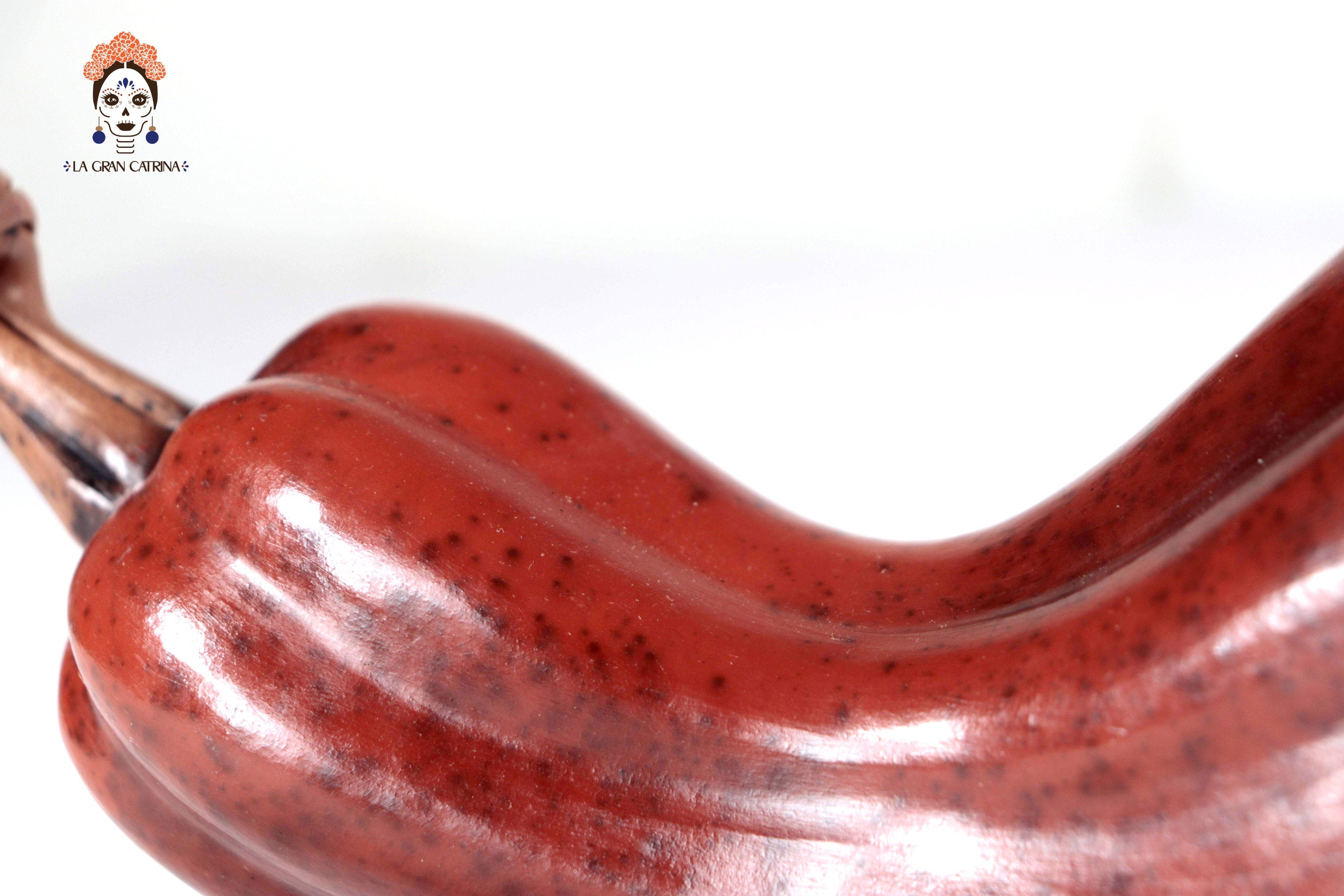 Set of 3 Pumpkins reddish - 9.8 in. Trejo