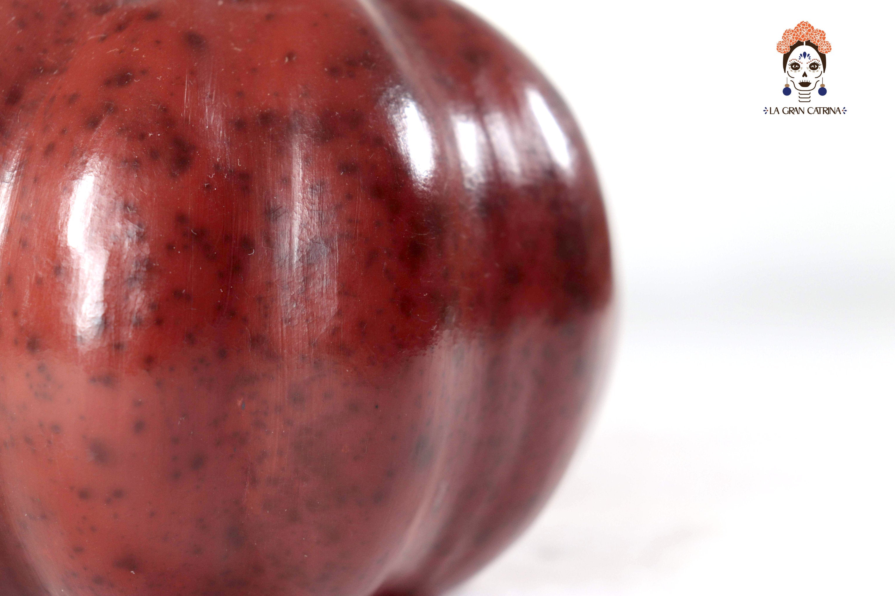Set of 3 Pumpkins reddish - 9.8 in. Trejo