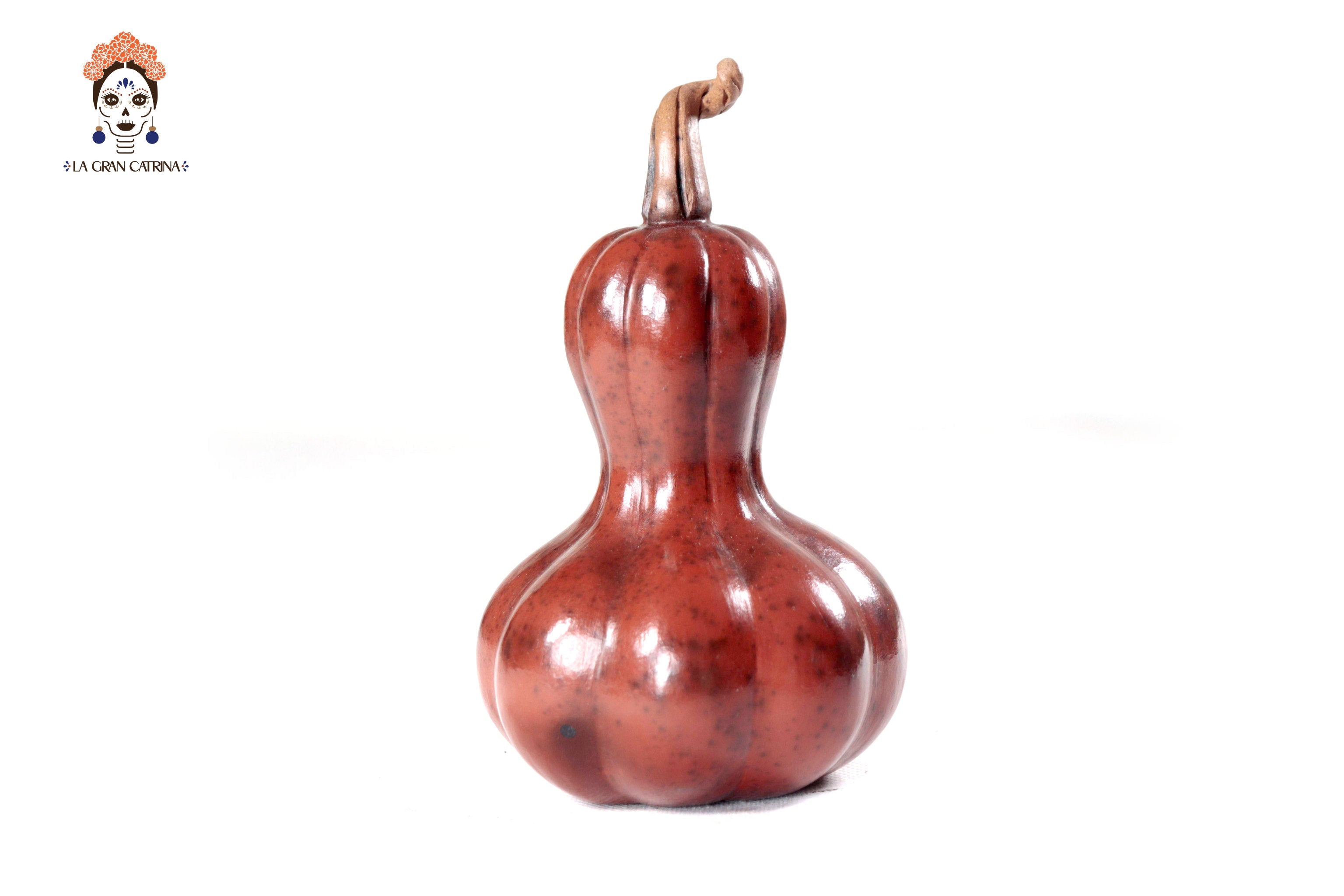 Set of 3 Pumpkins reddish - 9.8 in. Trejo