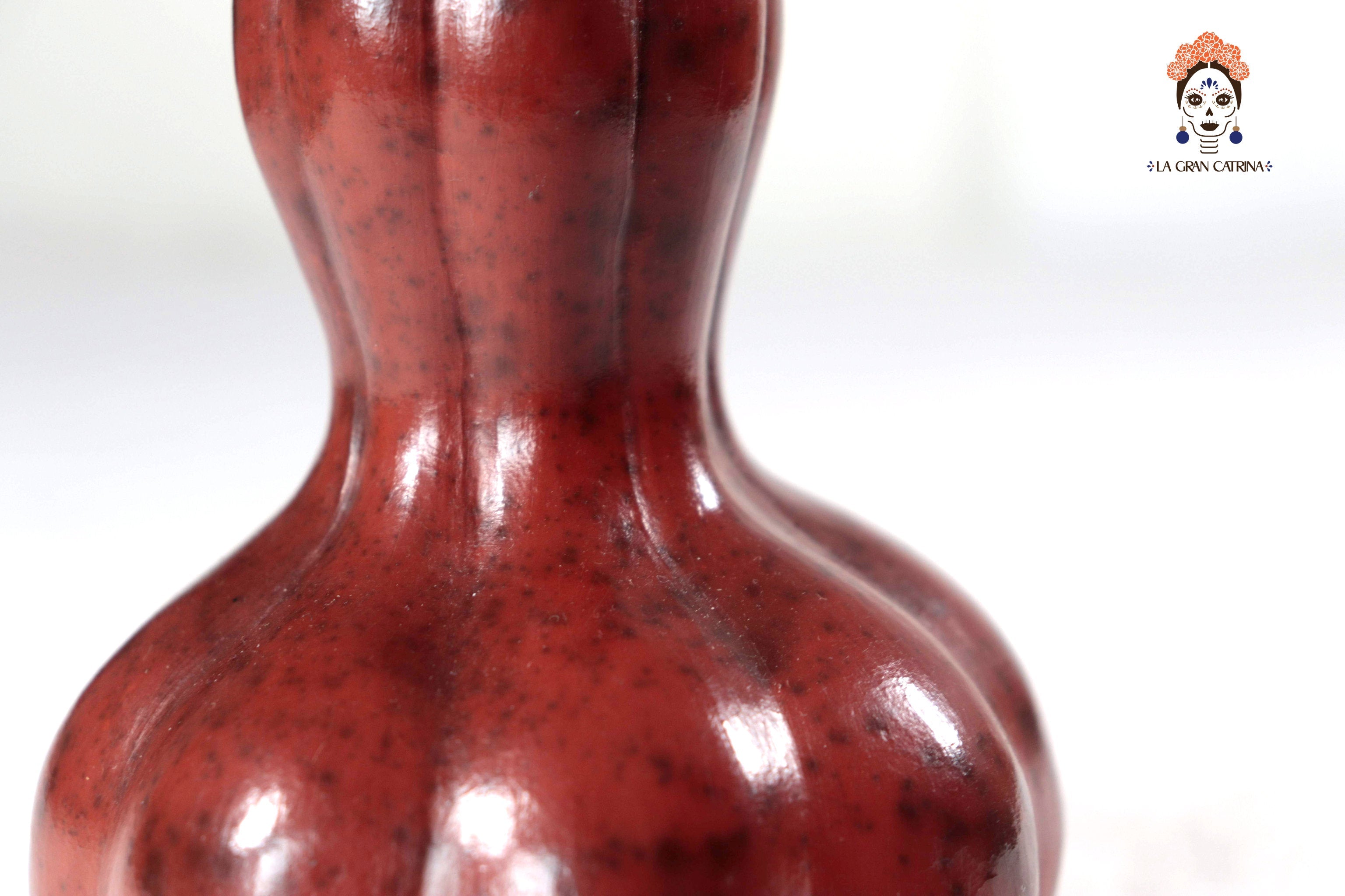 Set of 3 Pumpkins reddish - 9.8 in. Trejo