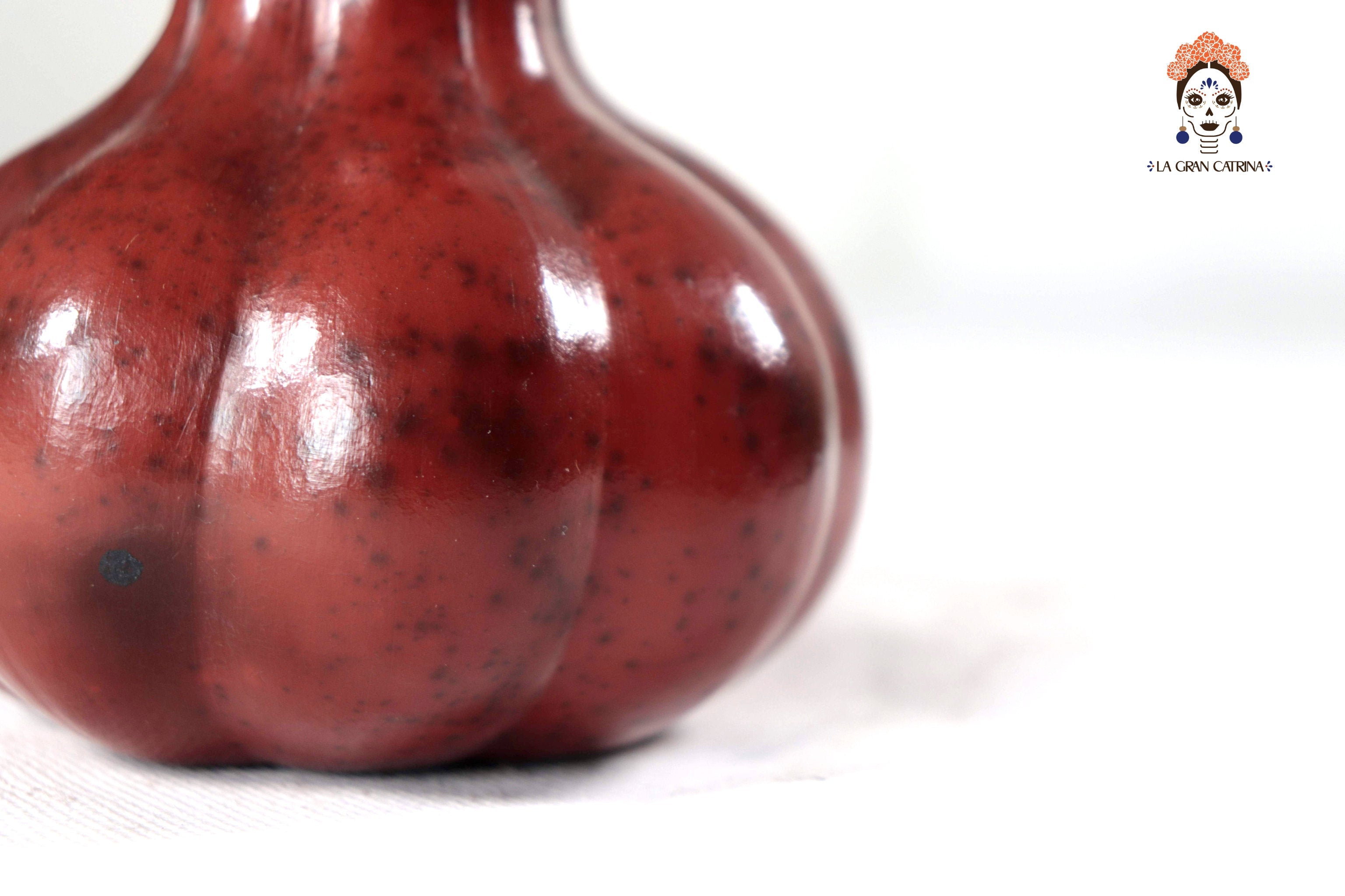 Set of 3 Pumpkins reddish - 9.8 in. Trejo