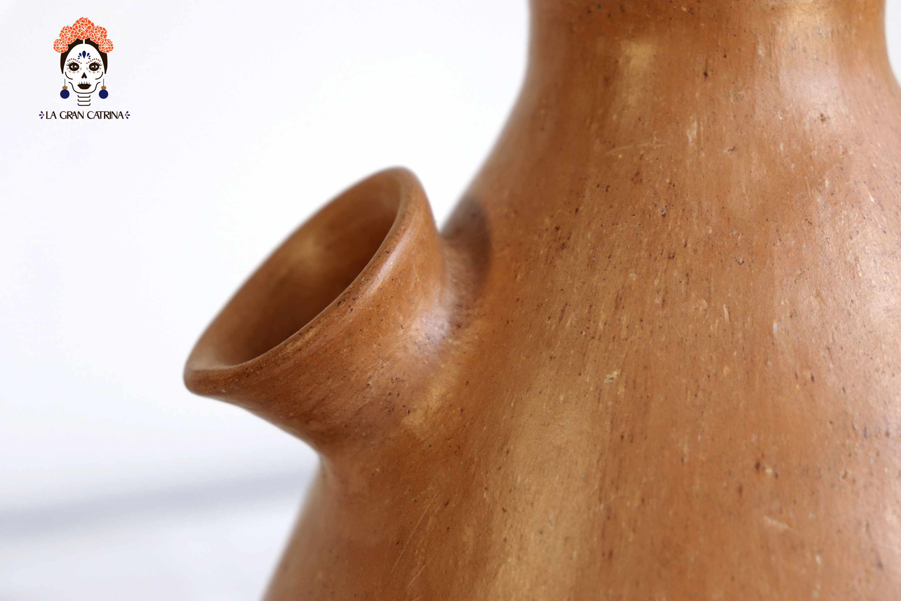 Vessel Ancestral Mixe with 5 openings - 8.2 in. Silvia Mixe