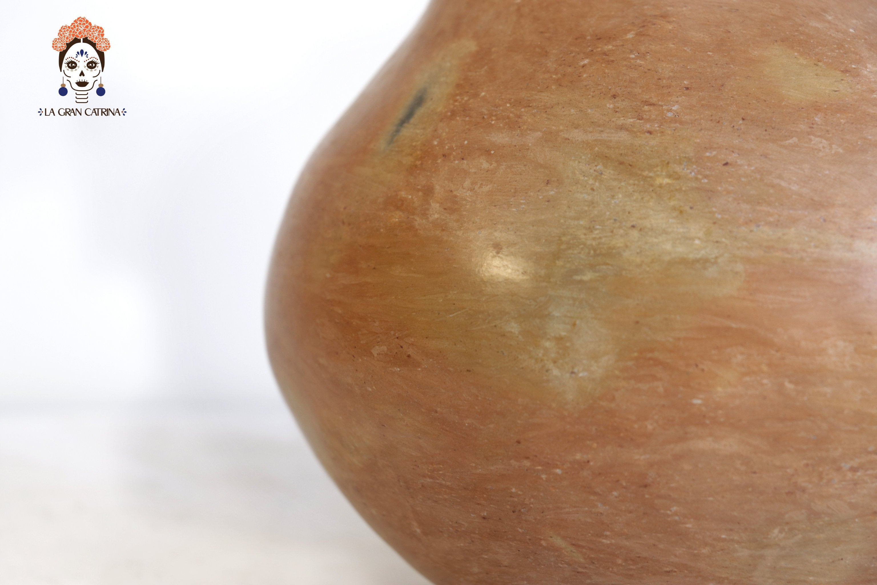 Vessel Ancestral Mixe with 2 openings - 9.8 in. Silvia Mixe