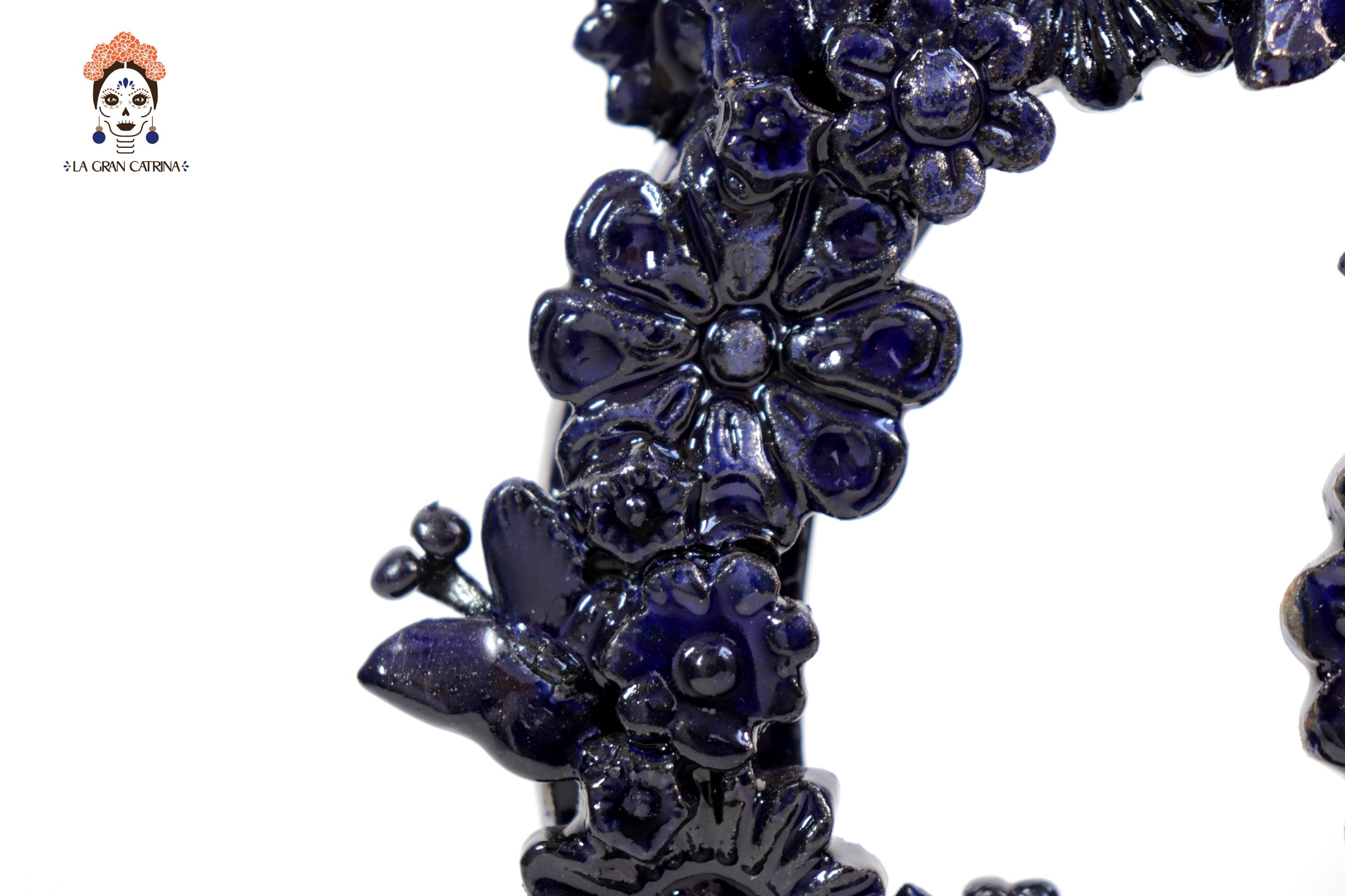 Candleholder Blue 5-Candle - 10.4 in. Juan Gtz