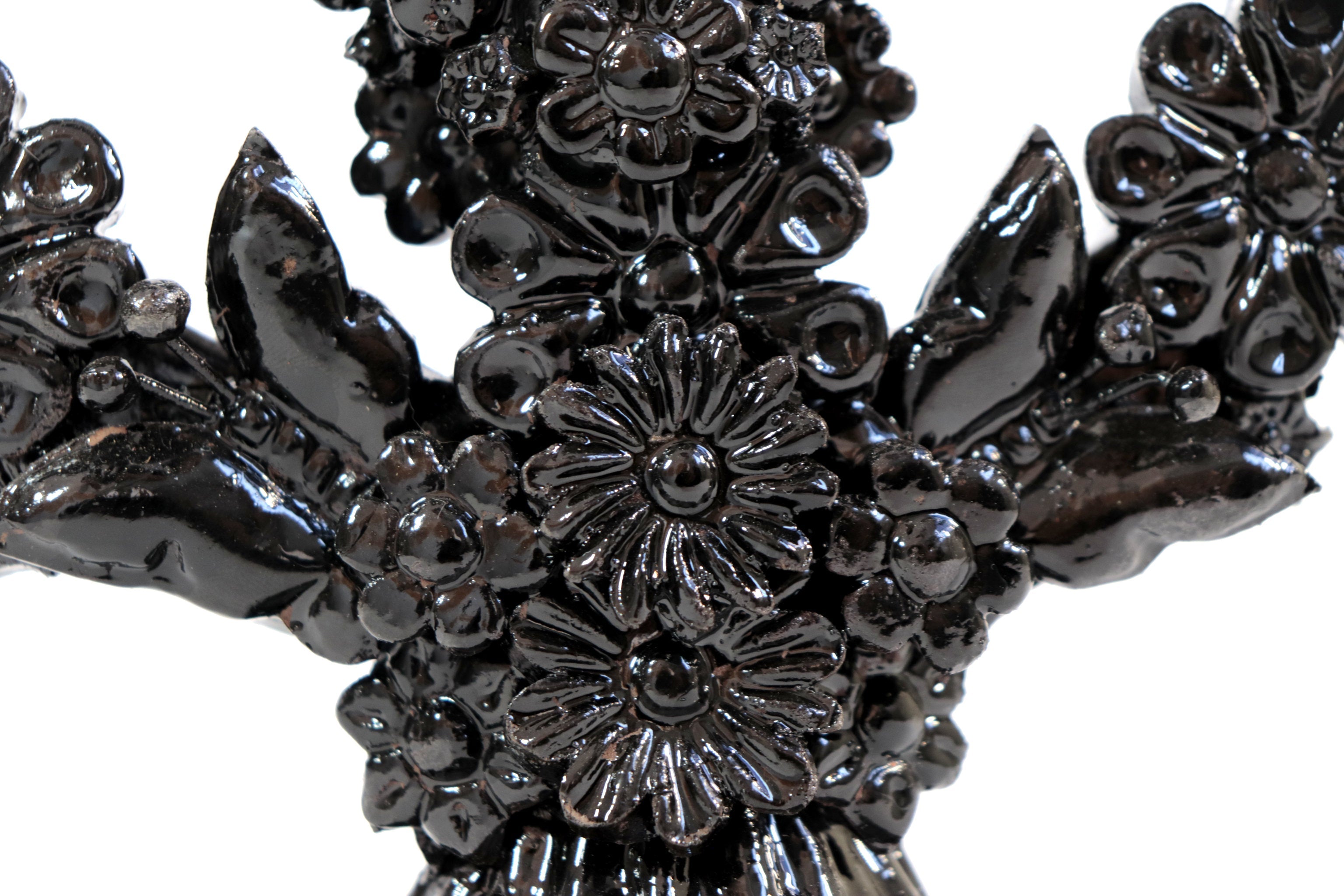 Candleholder black of 5-Candle - 10.4 in. Juan Gtz