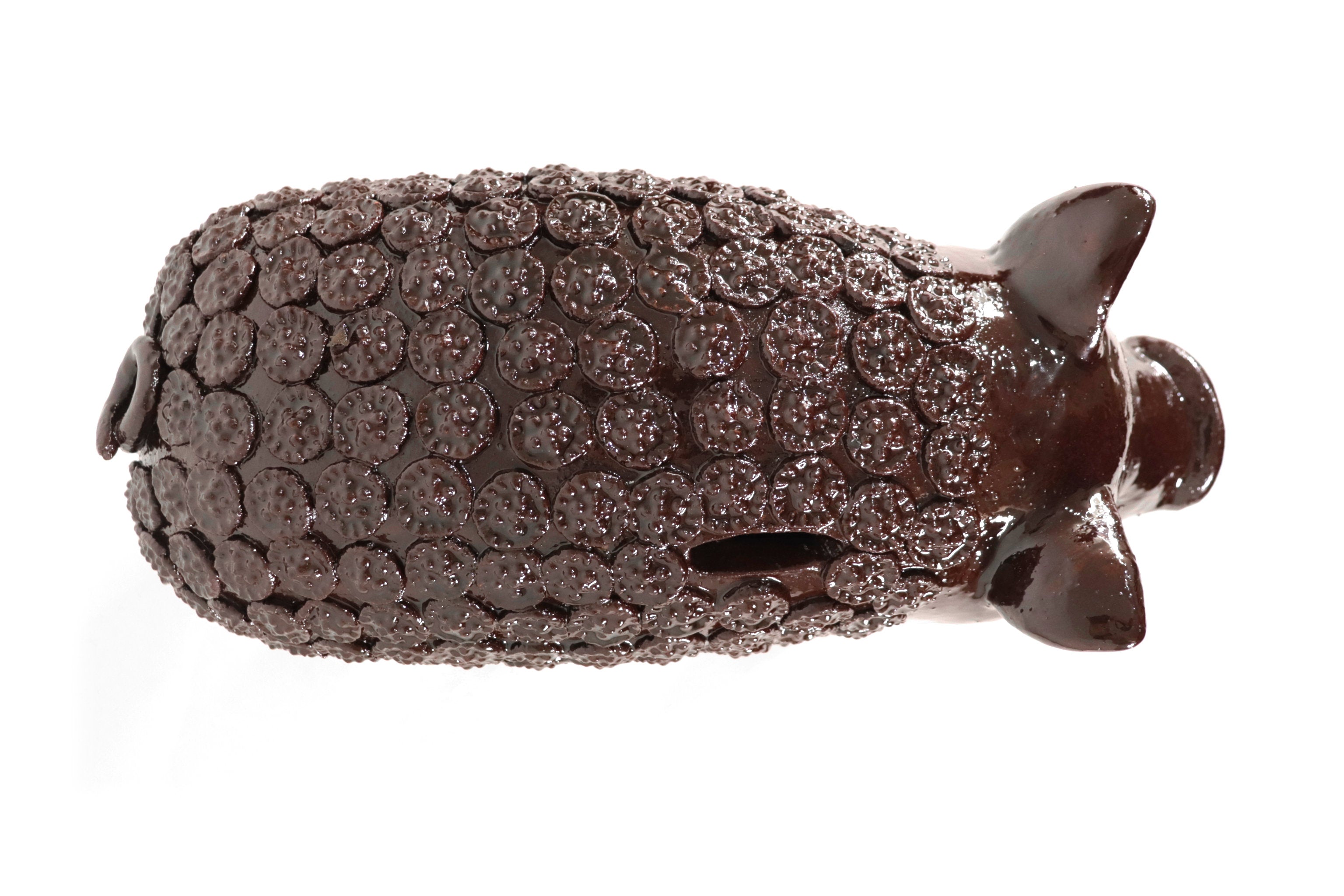 Cochinito - Cerdo of ahorro medium - Brown - 11 in. Juan Gtz