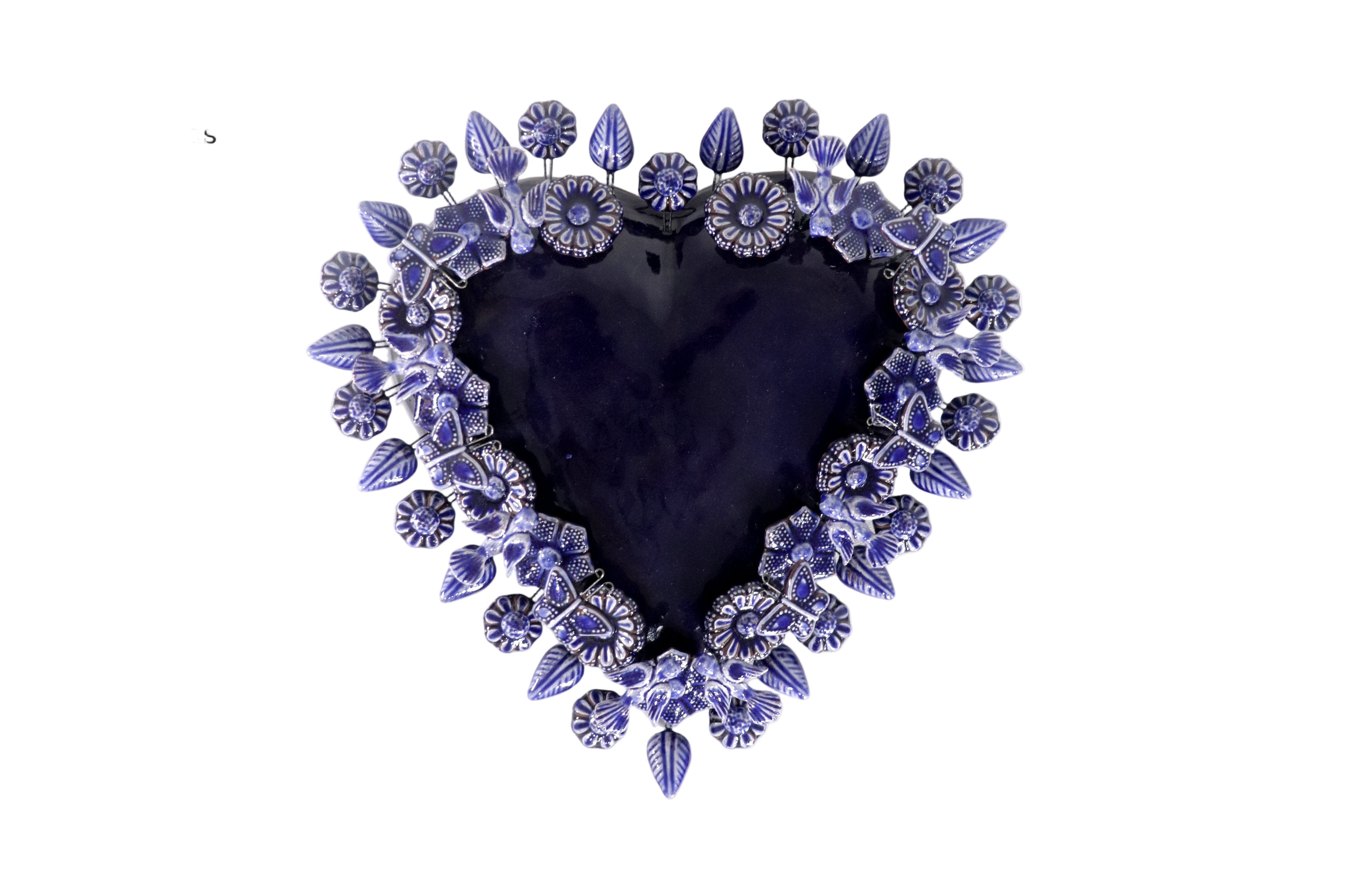 Heart large - Blue - 16 in. Montoya