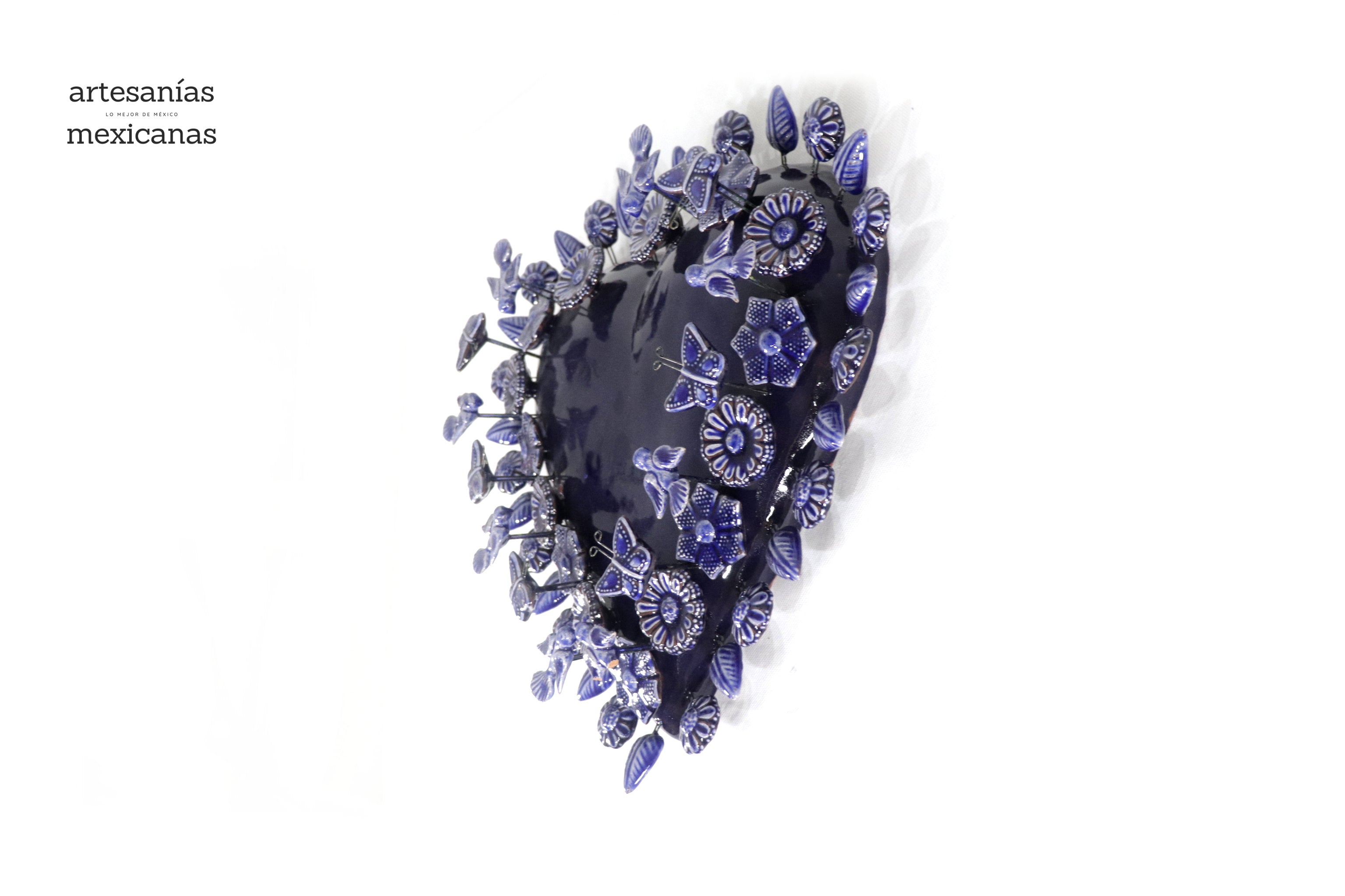 Heart large - Blue - 16 in. Montoya