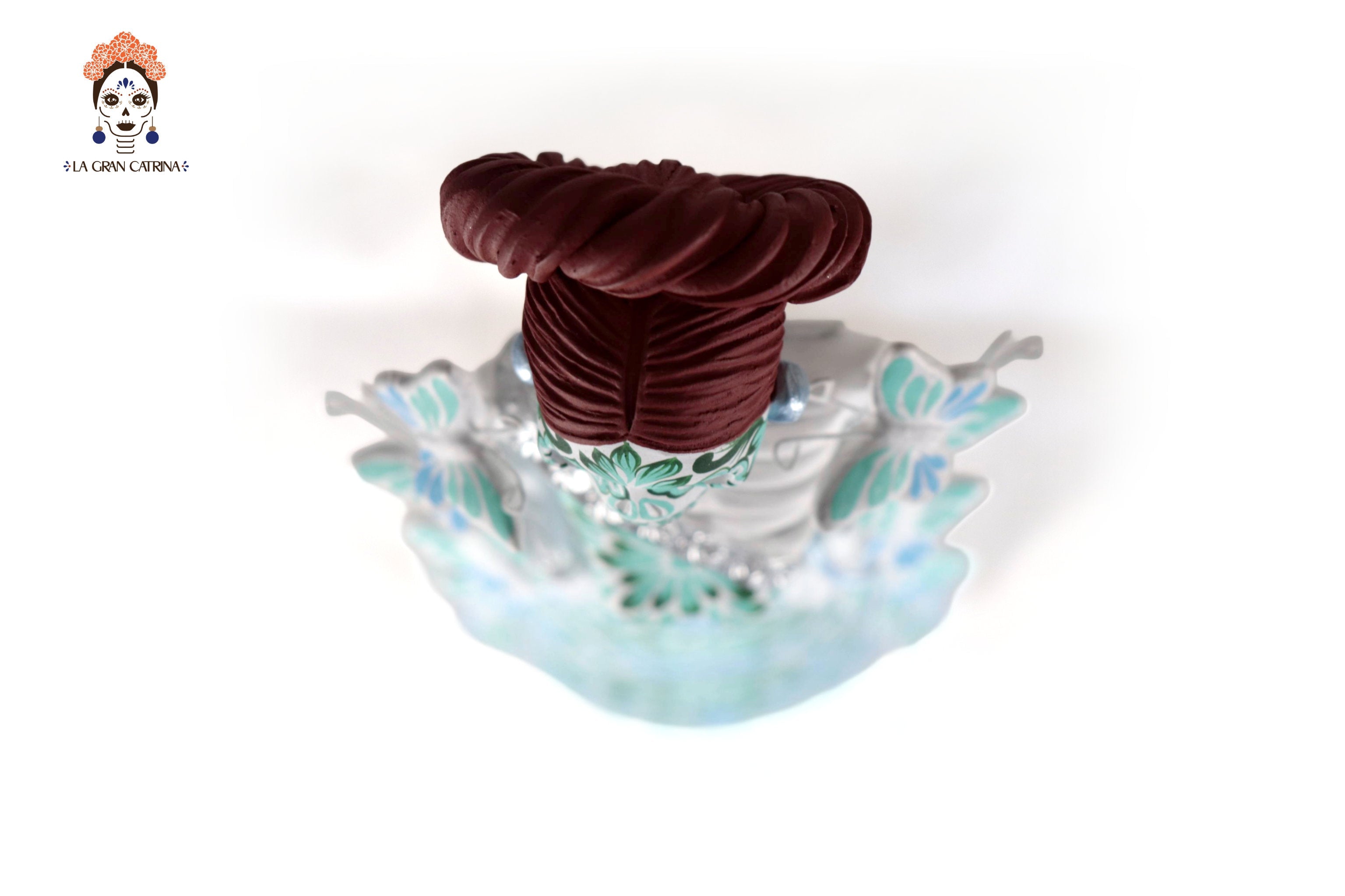 Catrinas hermana white with Turquoise - 20 in. Adan