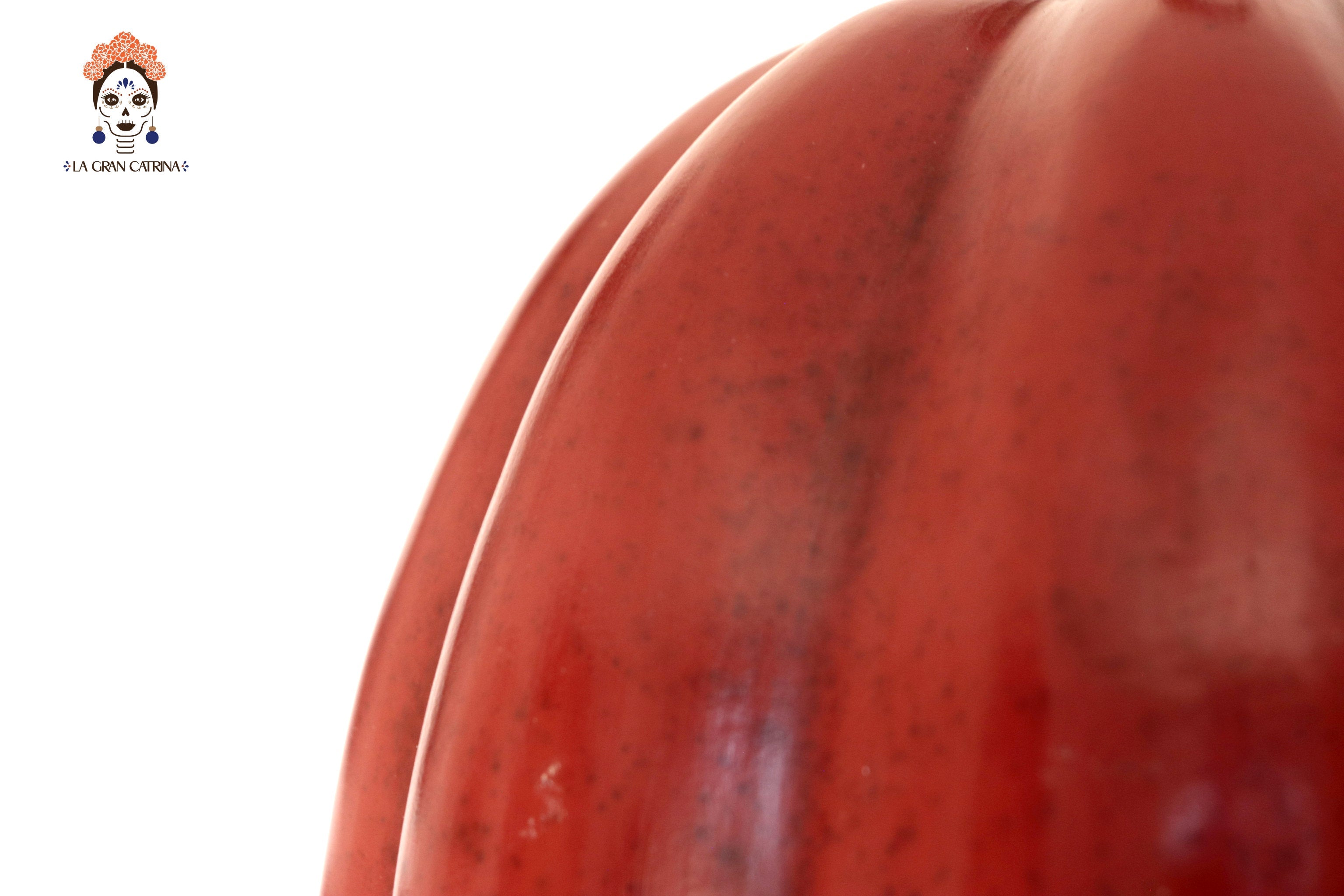 Pumpkin roja large Clay - 26.3 in. Trejo
