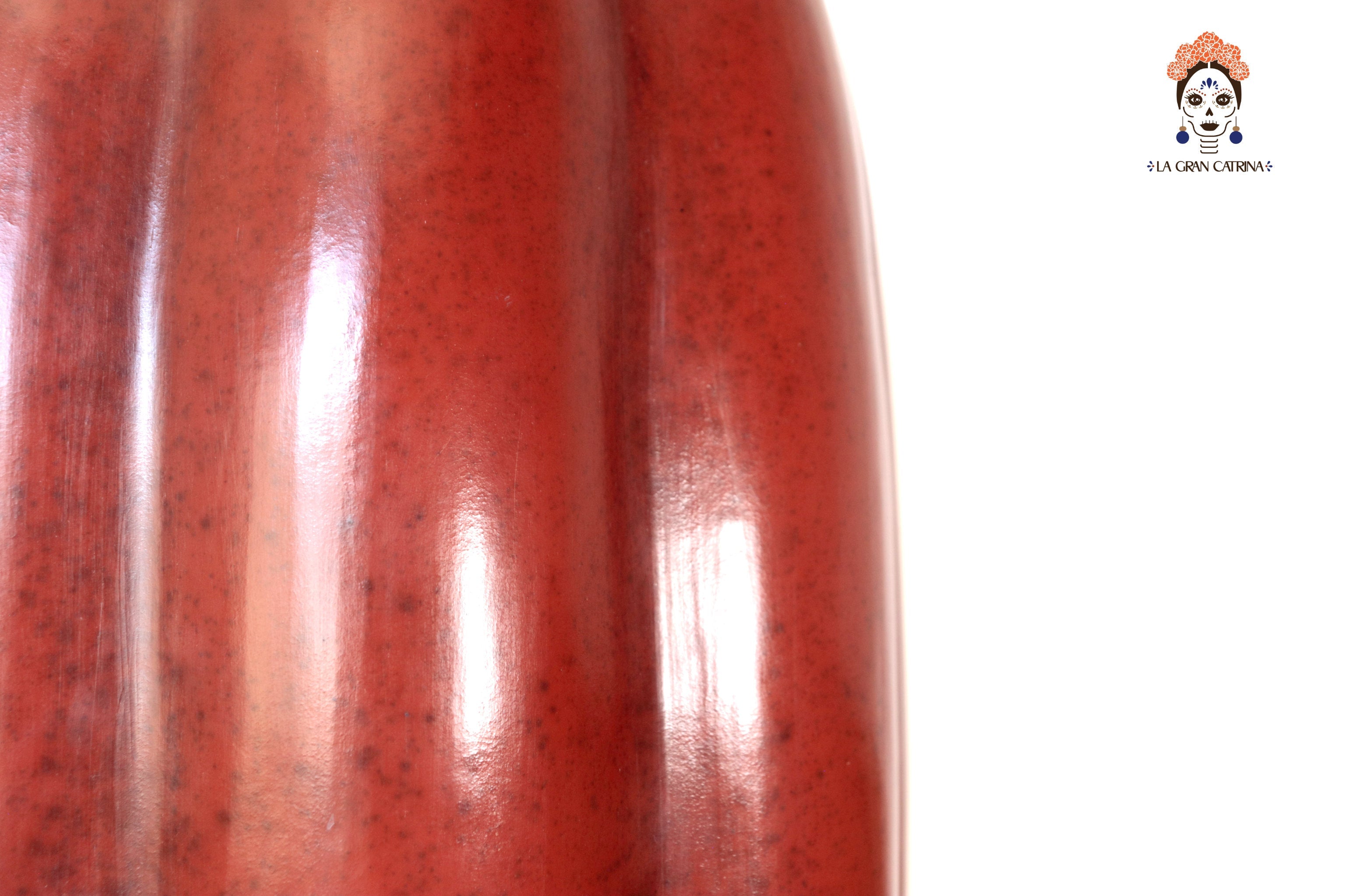 Pumpkin roja large Clay - 26.3 in. Trejo