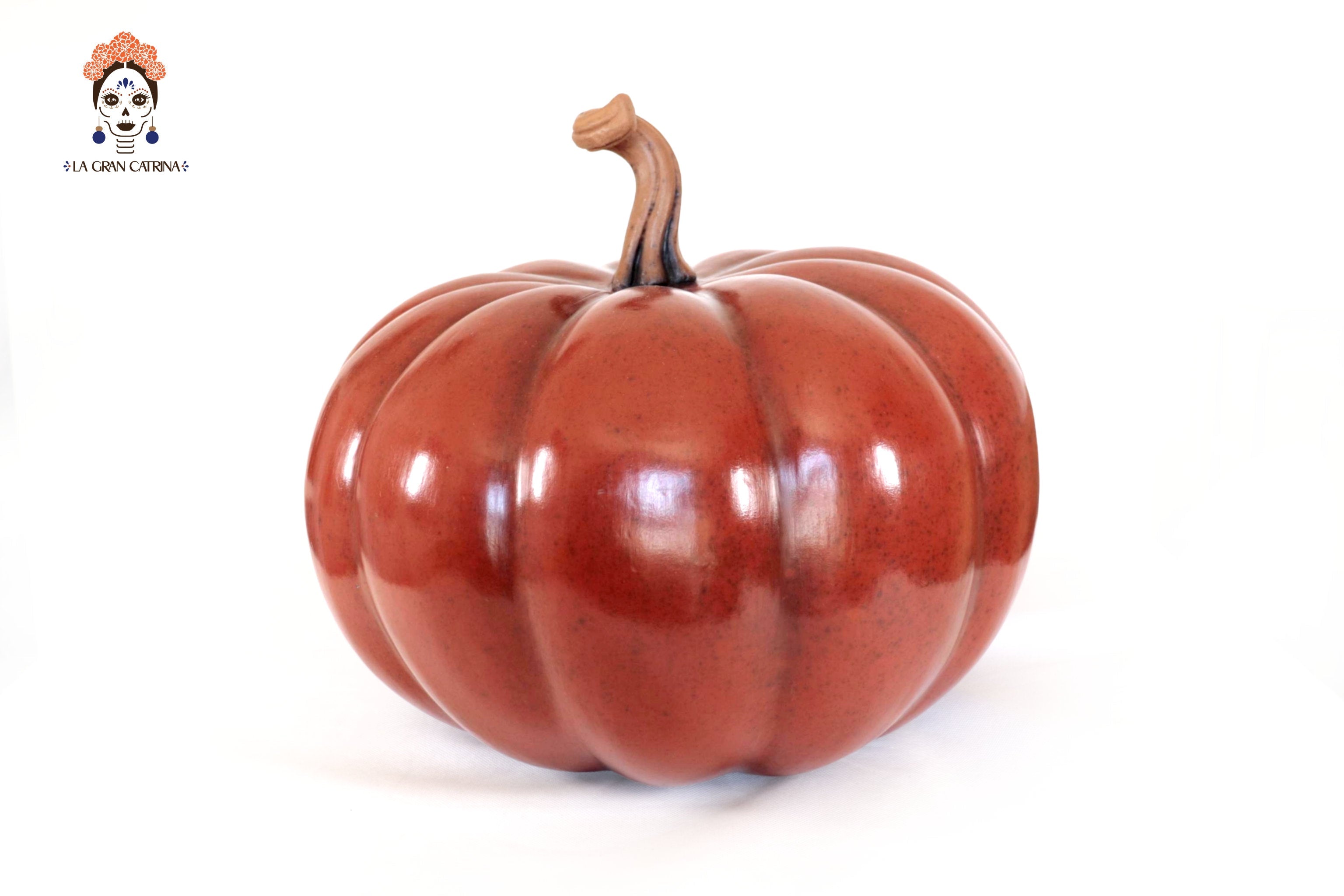 Pumpkin green large Clay - 14.5 in. Trejo