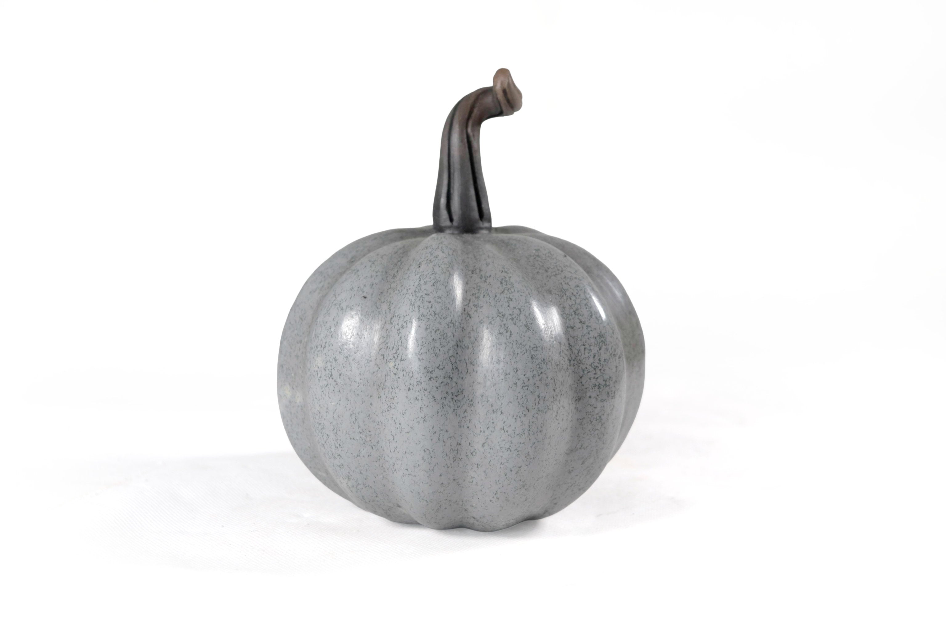 Set of 3 Pumpkins light gray - 9.8 in. Trejo