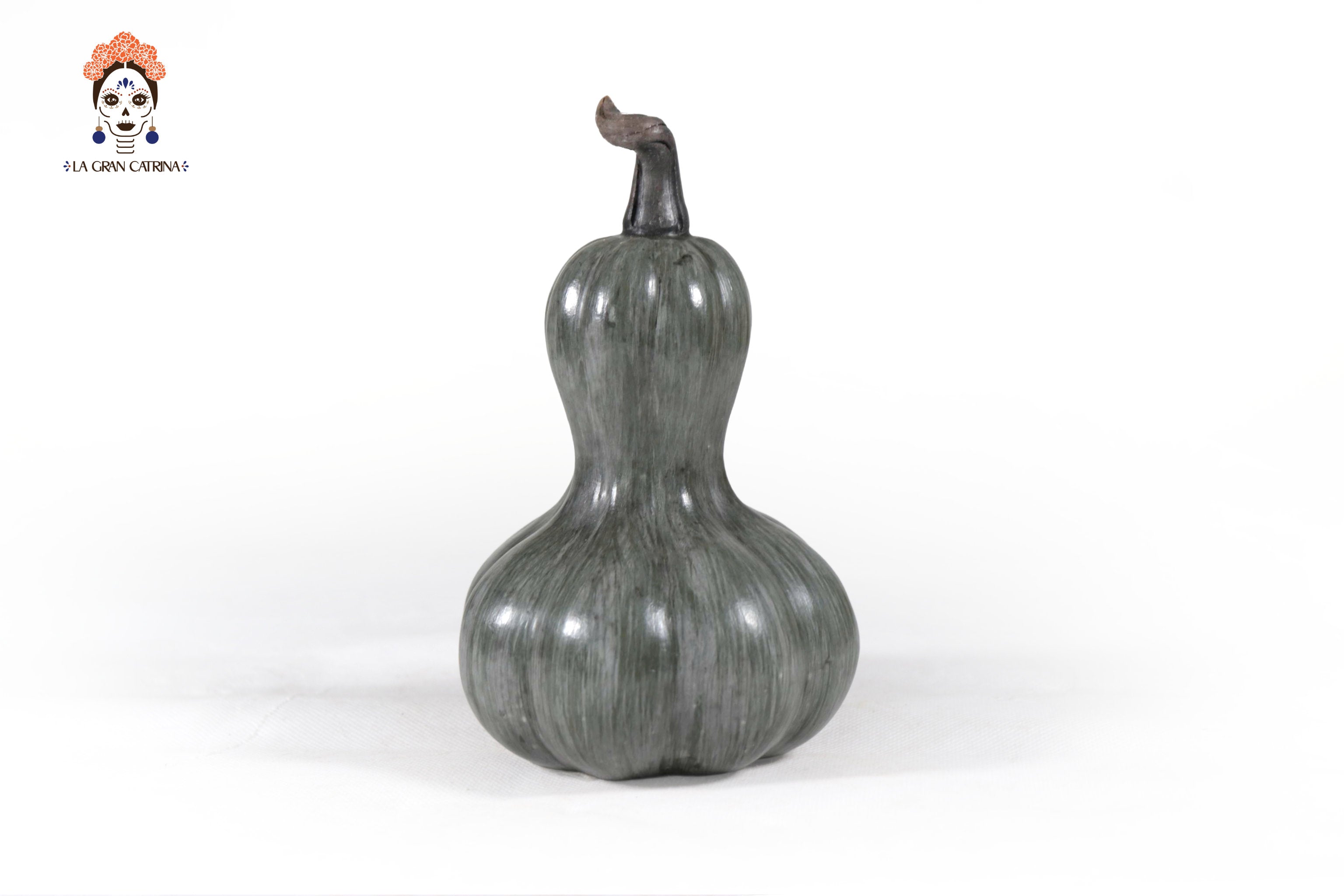 Set of 3 Pumpkins dark gray - 9.8 in. Trejo