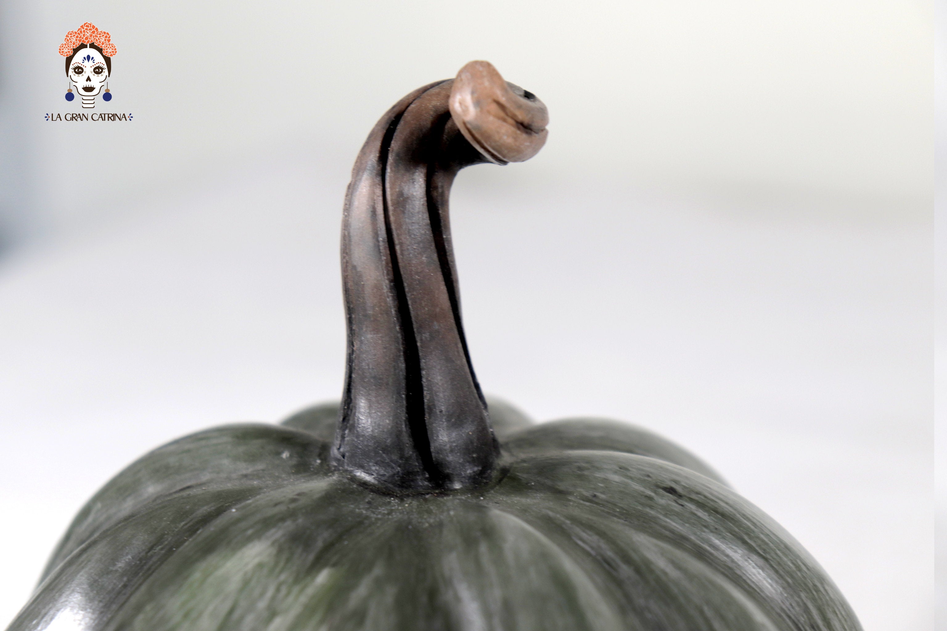 Set of 3 Pumpkins dark gray - 9.8 in. Trejo