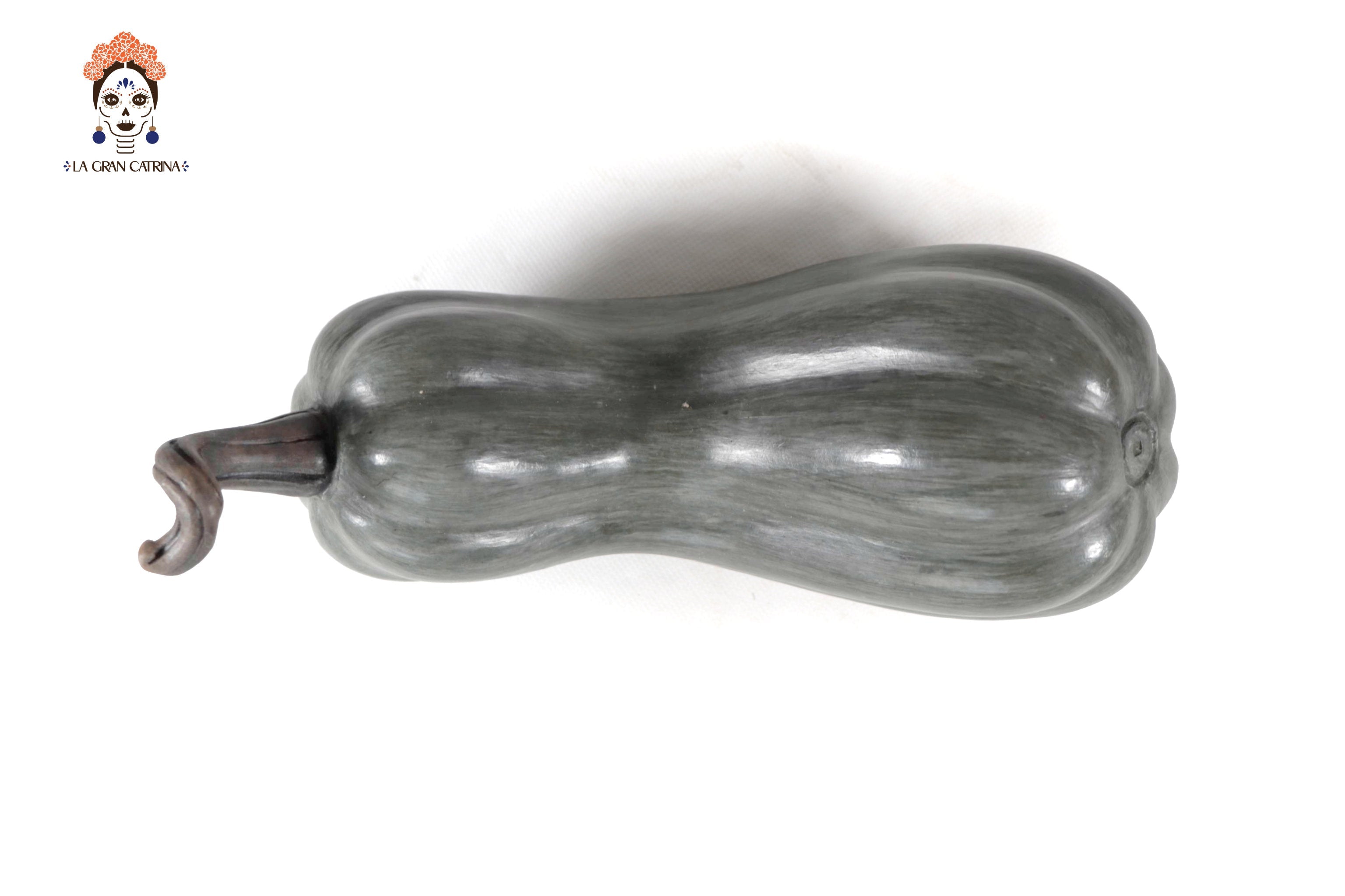 Set of 3 Pumpkins dark gray - 9.8 in. Trejo