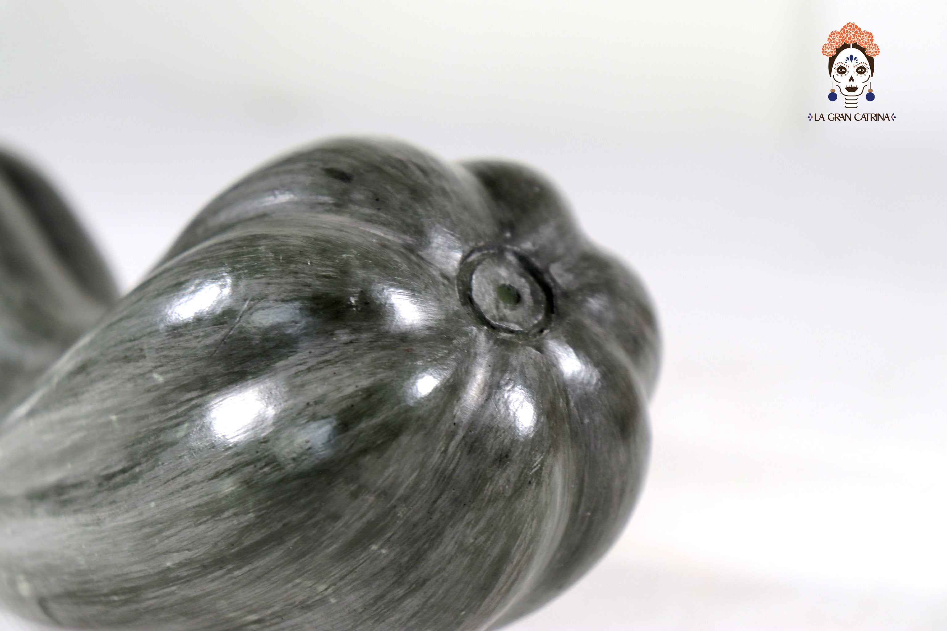 Set of 3 Pumpkins dark gray - 9.8 in. Trejo