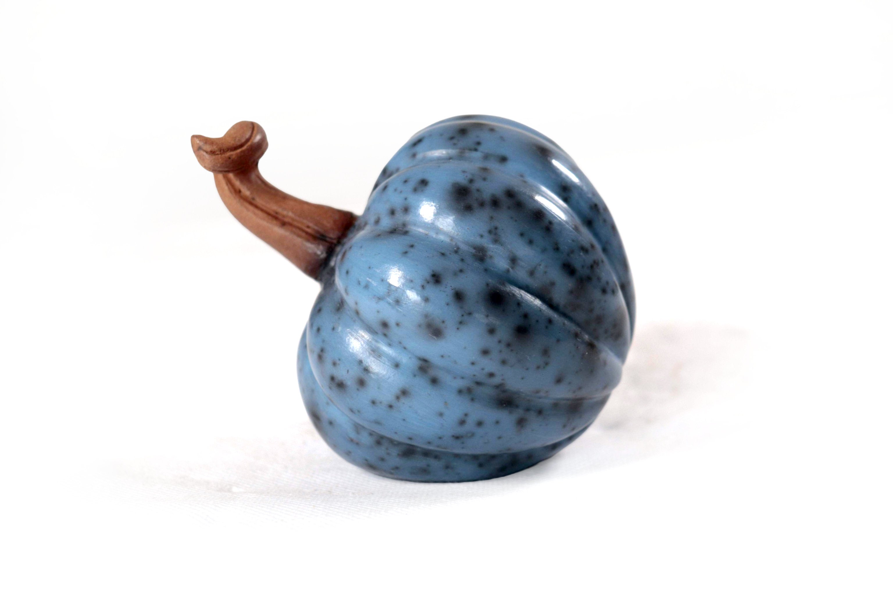 Set of 3 Pumpkins light blue - 9.8 in. Trejo