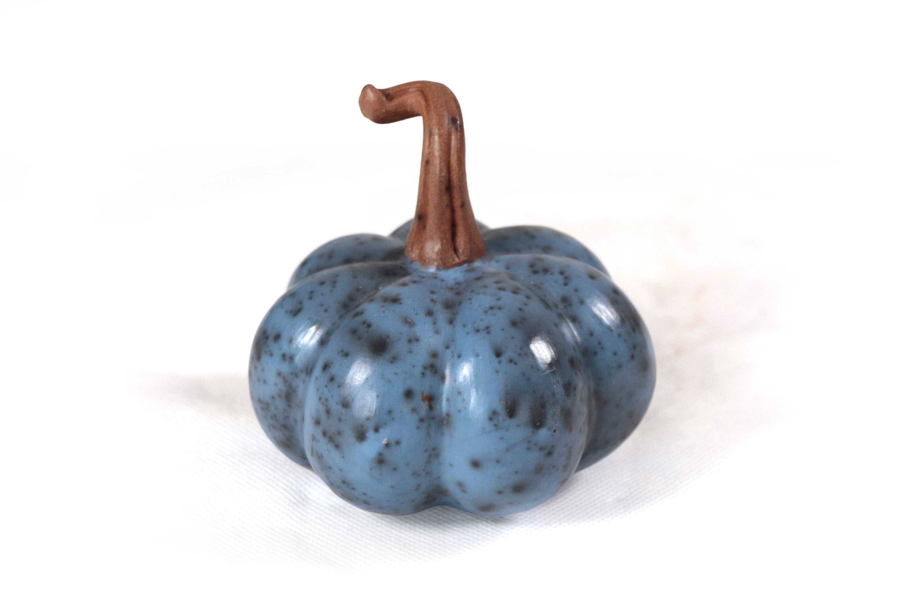 Set of 3 Pumpkins light blue - 9.8 in. Trejo