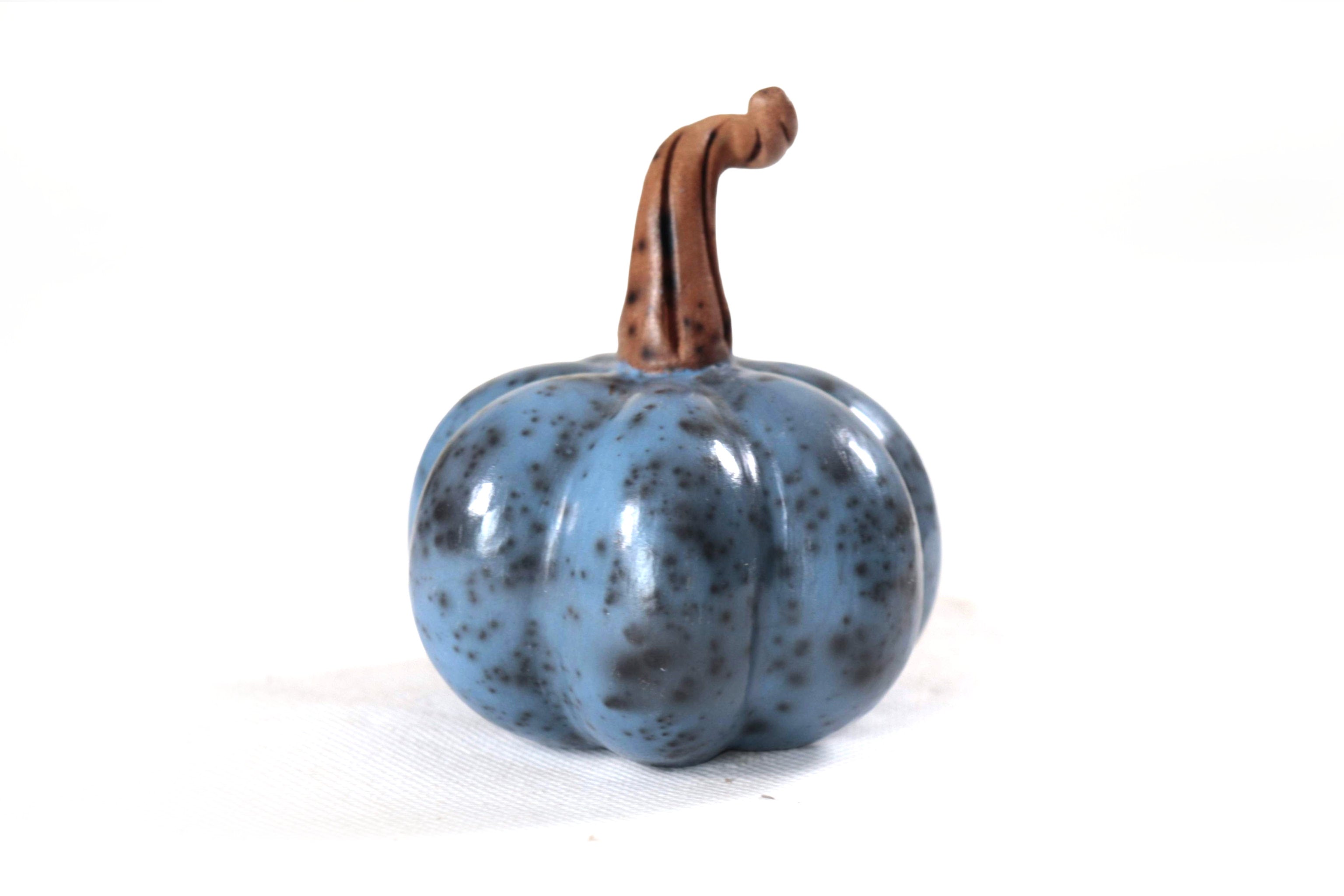 Set of 3 Pumpkins light blue - 9.8 in. Trejo