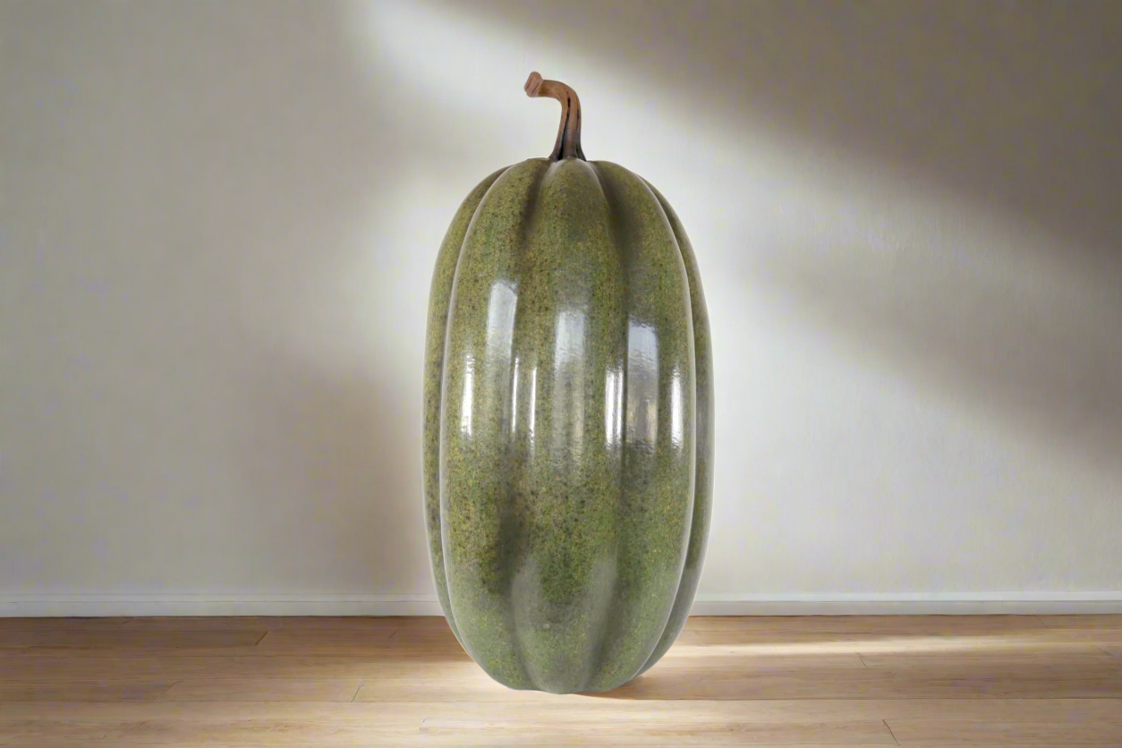 Pumpkin green large Clay - 26.3 in. Trejo