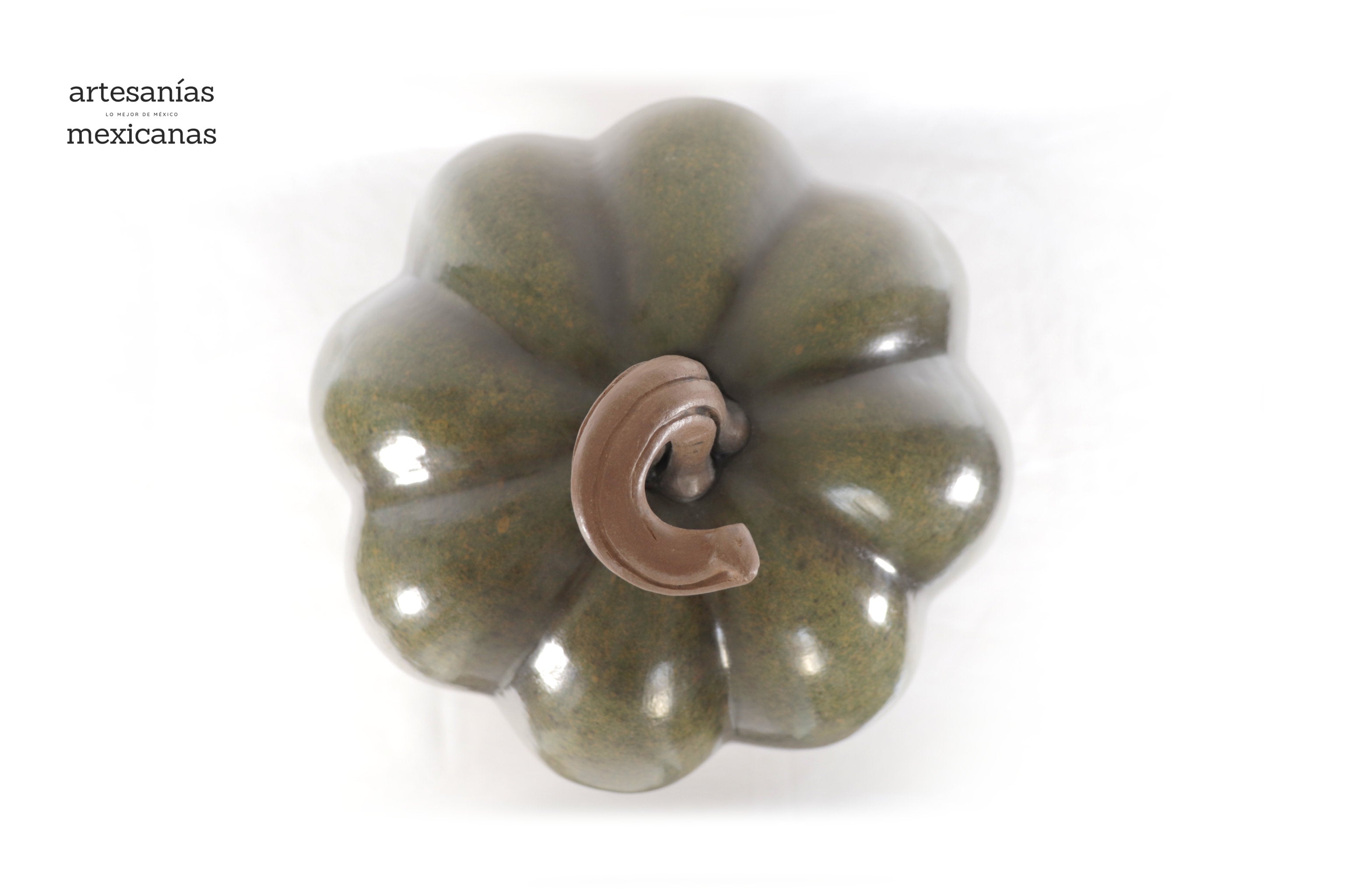 Pumpkin green large Clay - 26.3 in. Trejo