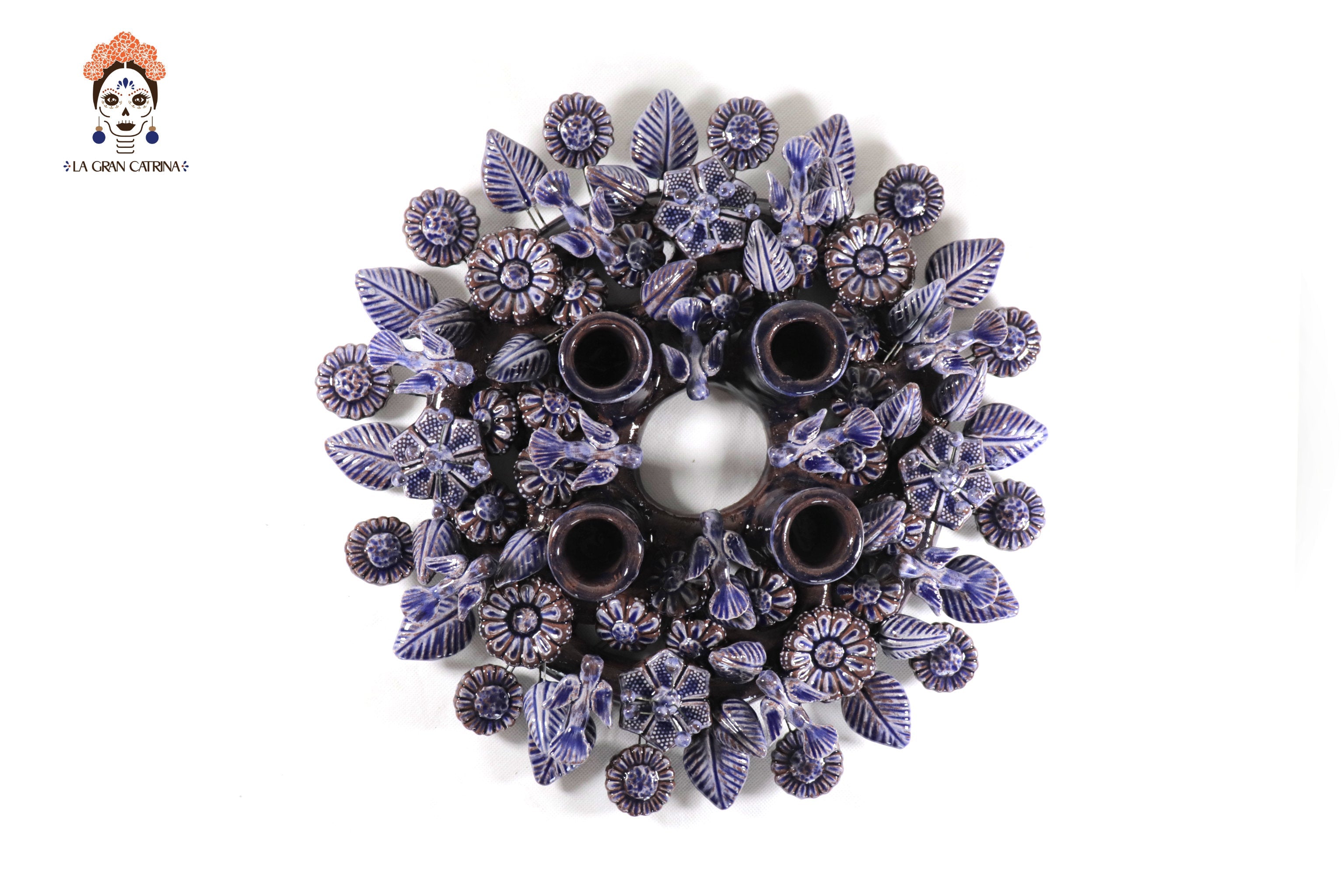 Crown of Adviento Blue - 13.7 in. Montoya