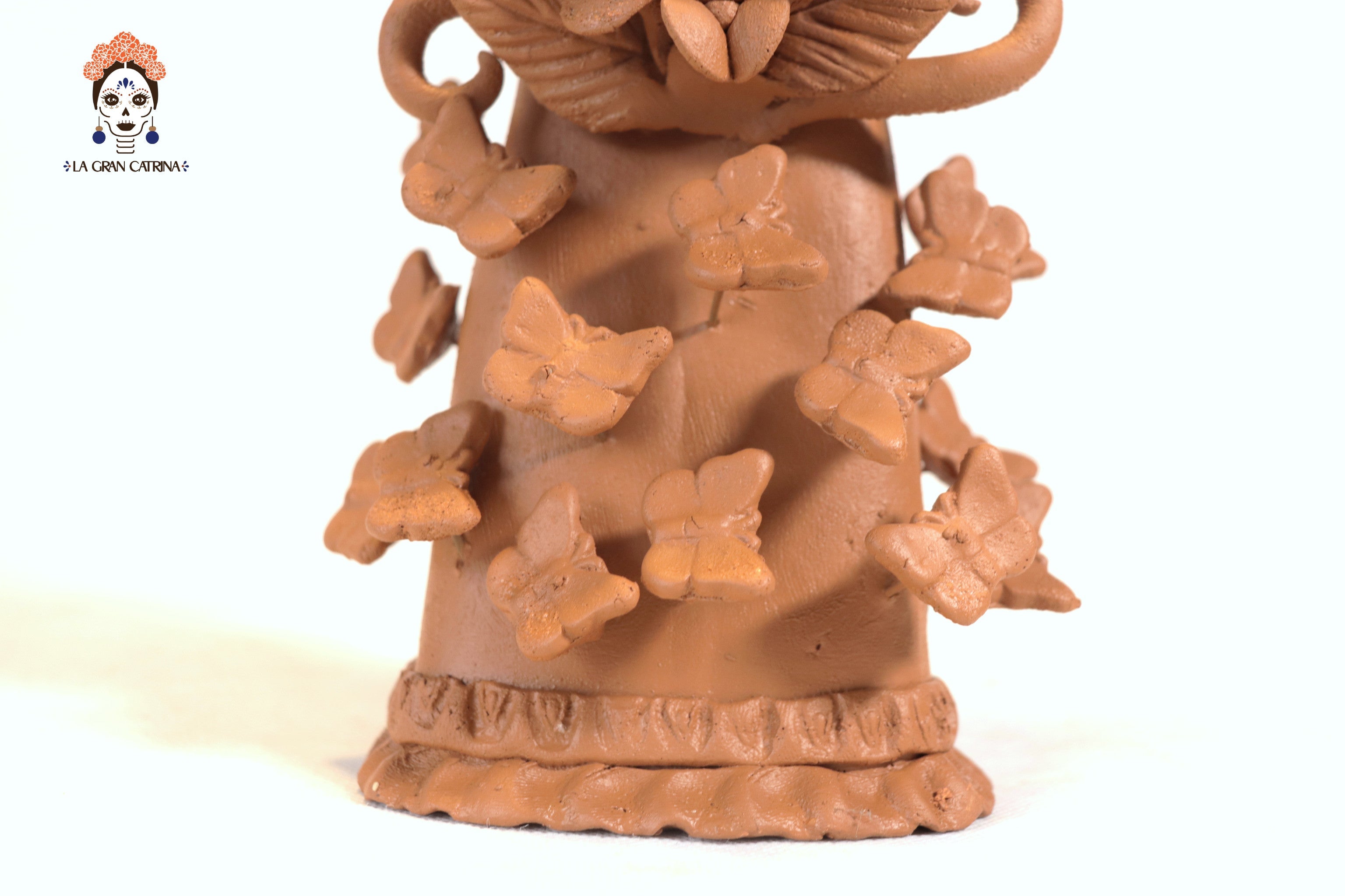 Pair of Catrinas Clay - 12 in. Pery