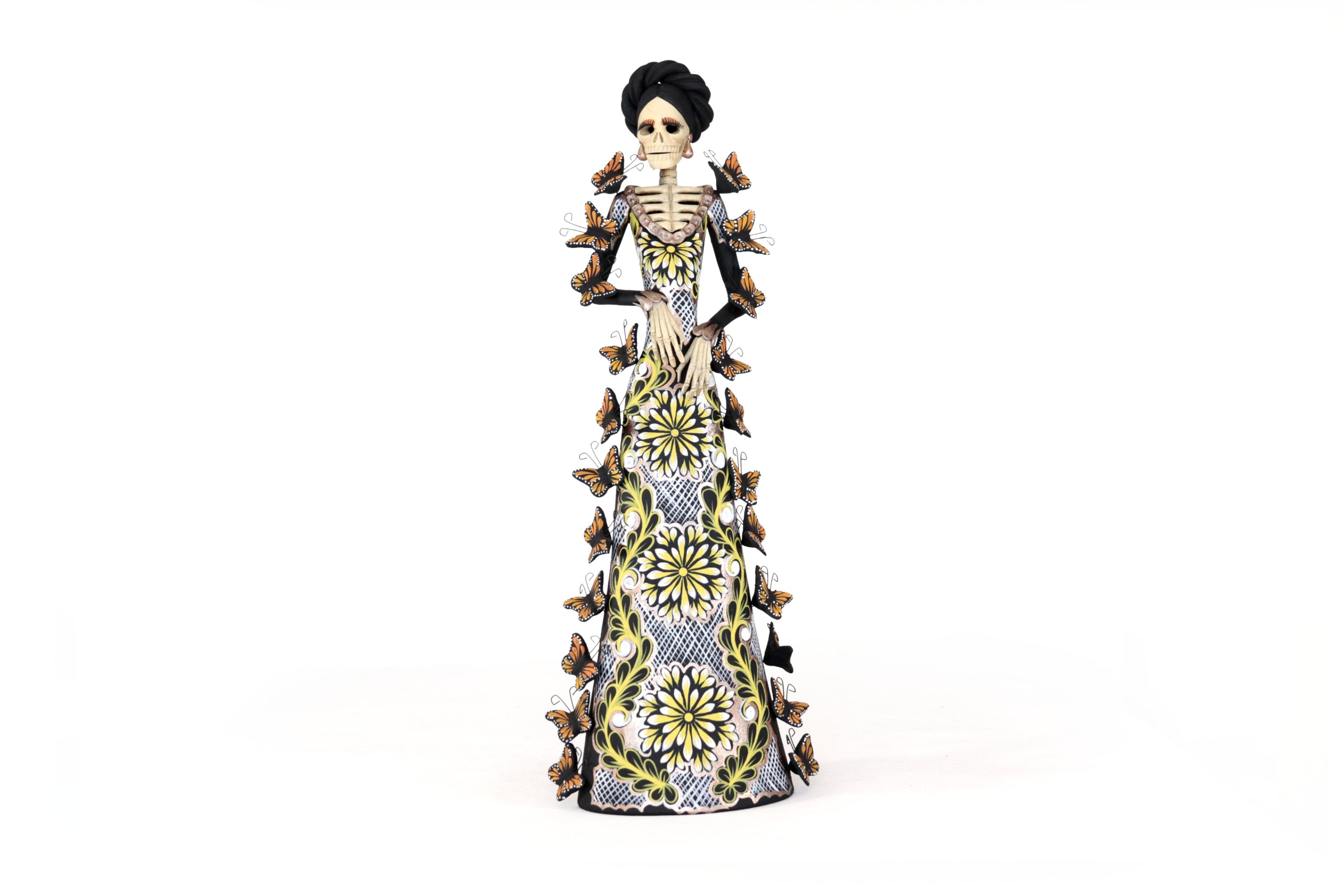 Catrina monarca Yellow and White - 20 in. Adan