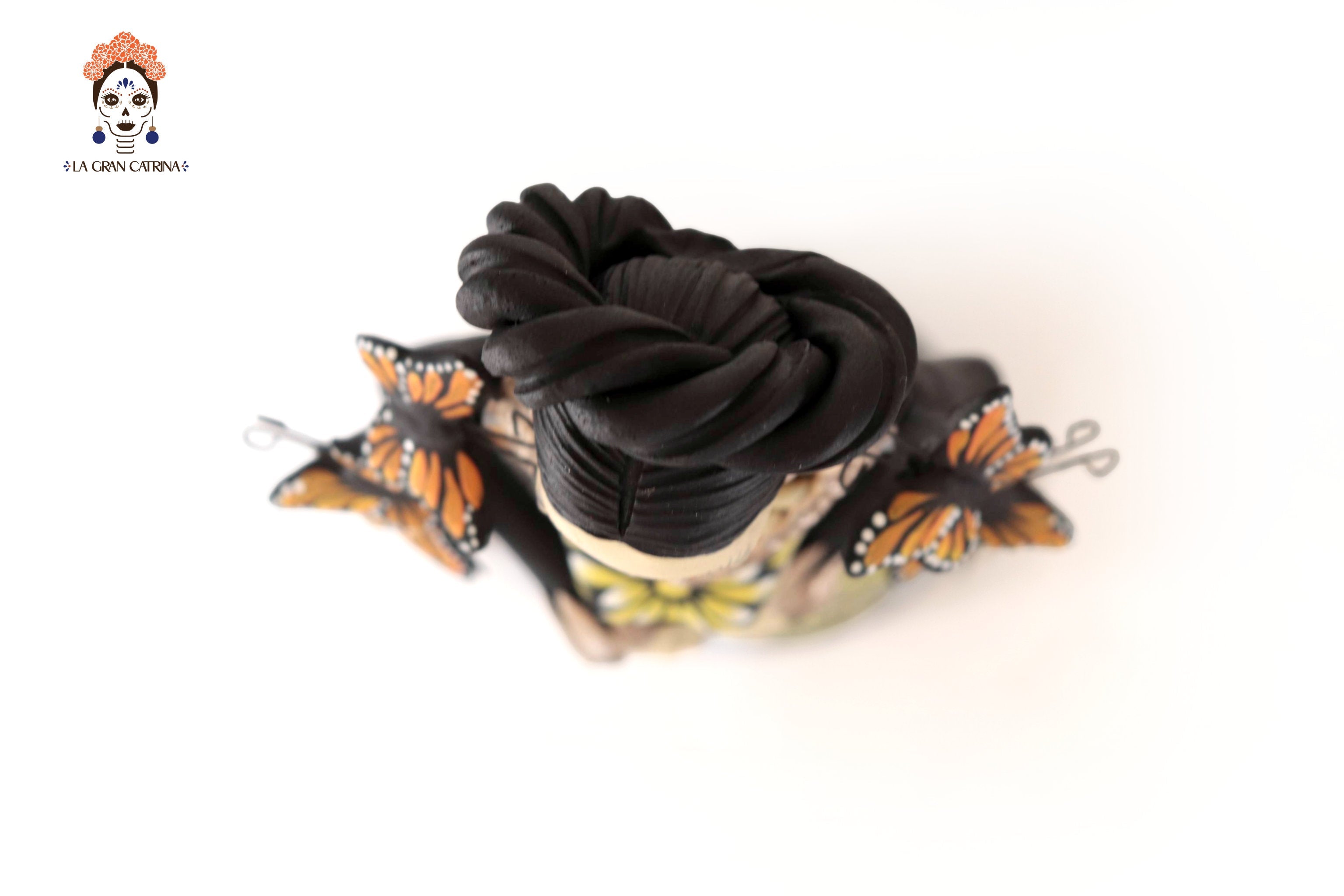 Catrina monarca Yellow and White - 20 in. Adan