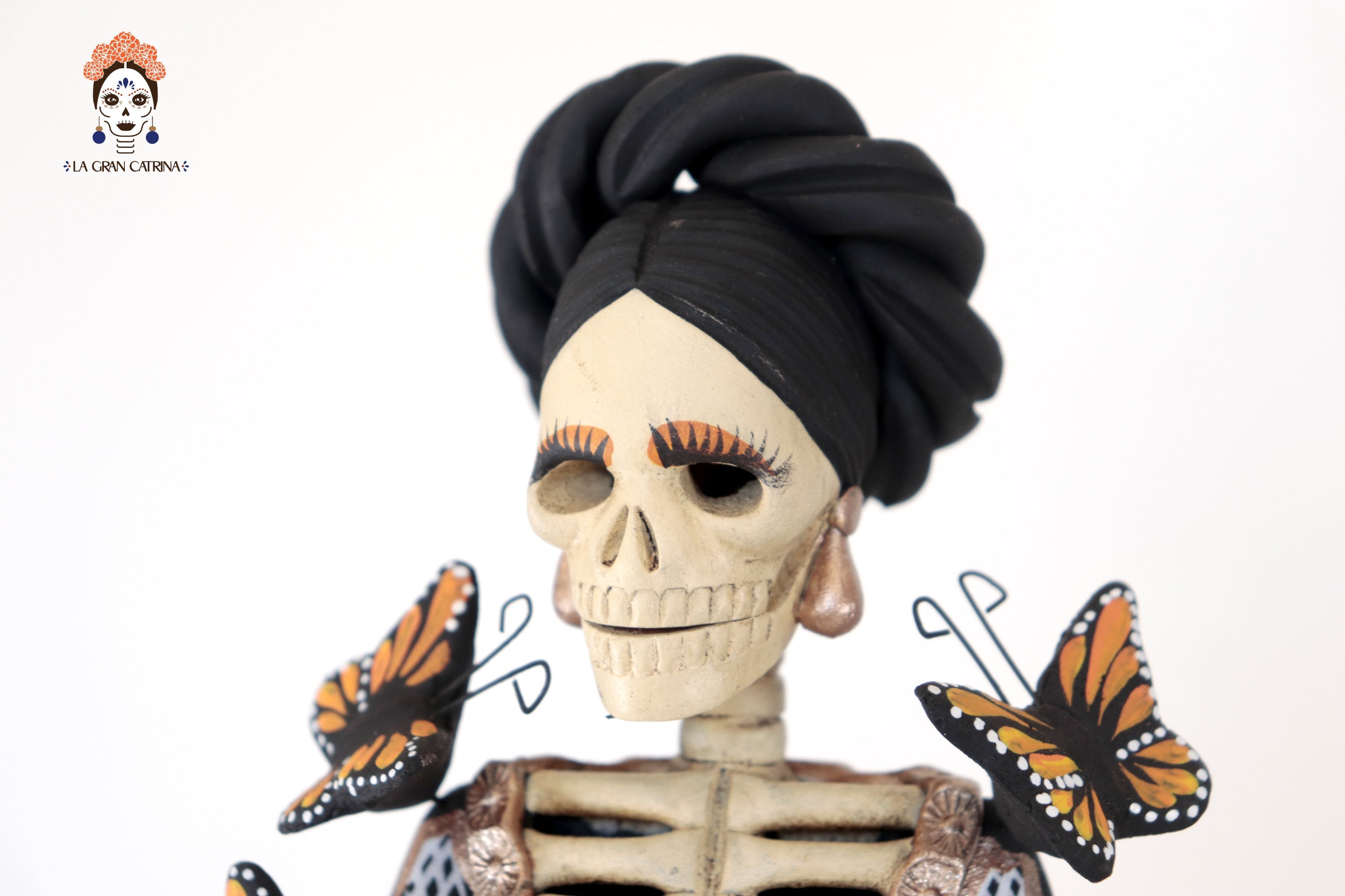 Catrina monarca Yellow and White - 20 in. Adan