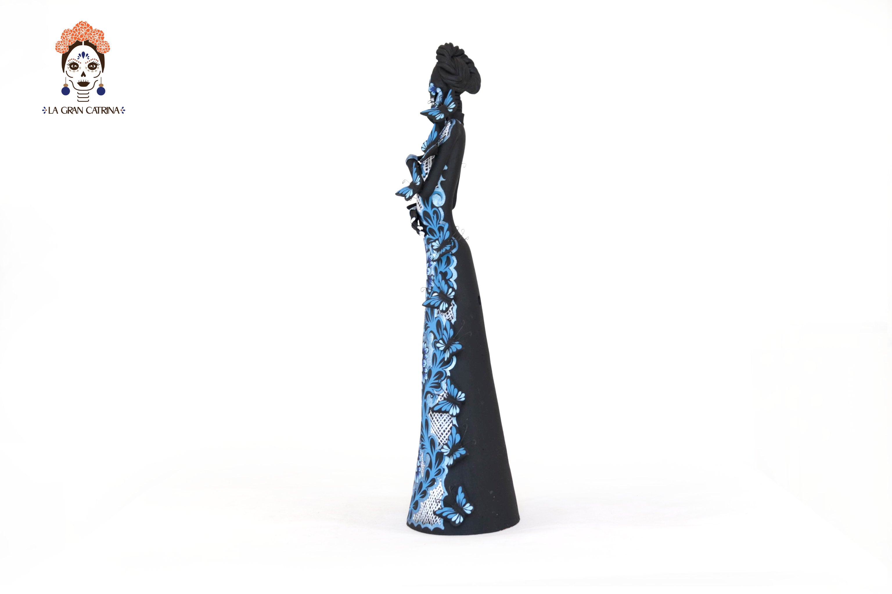 Catrinas hermanas of butterflies - Bluees - 20 in. Adan