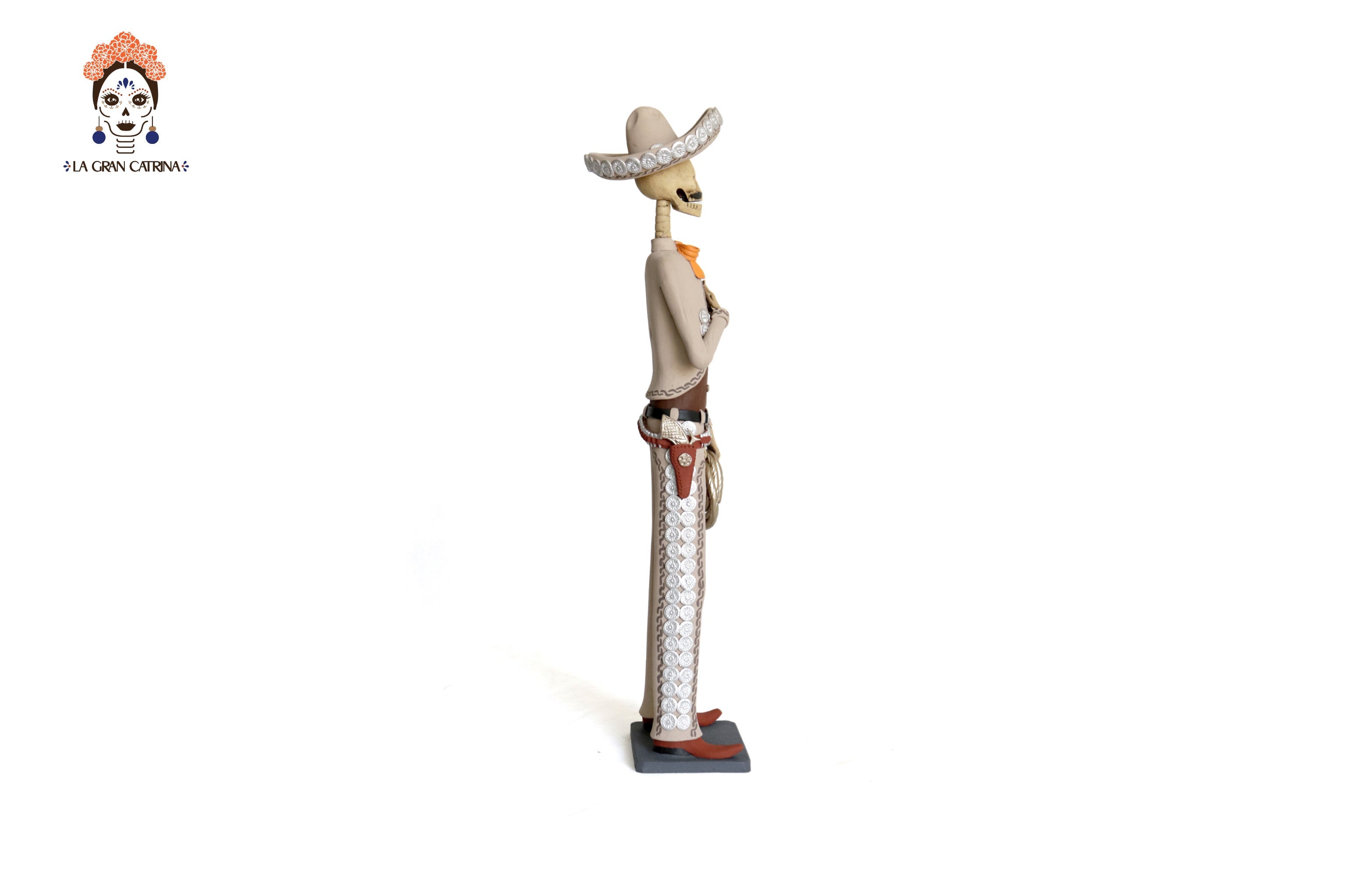 Pair of Catrines Charros - 20 in. Adan