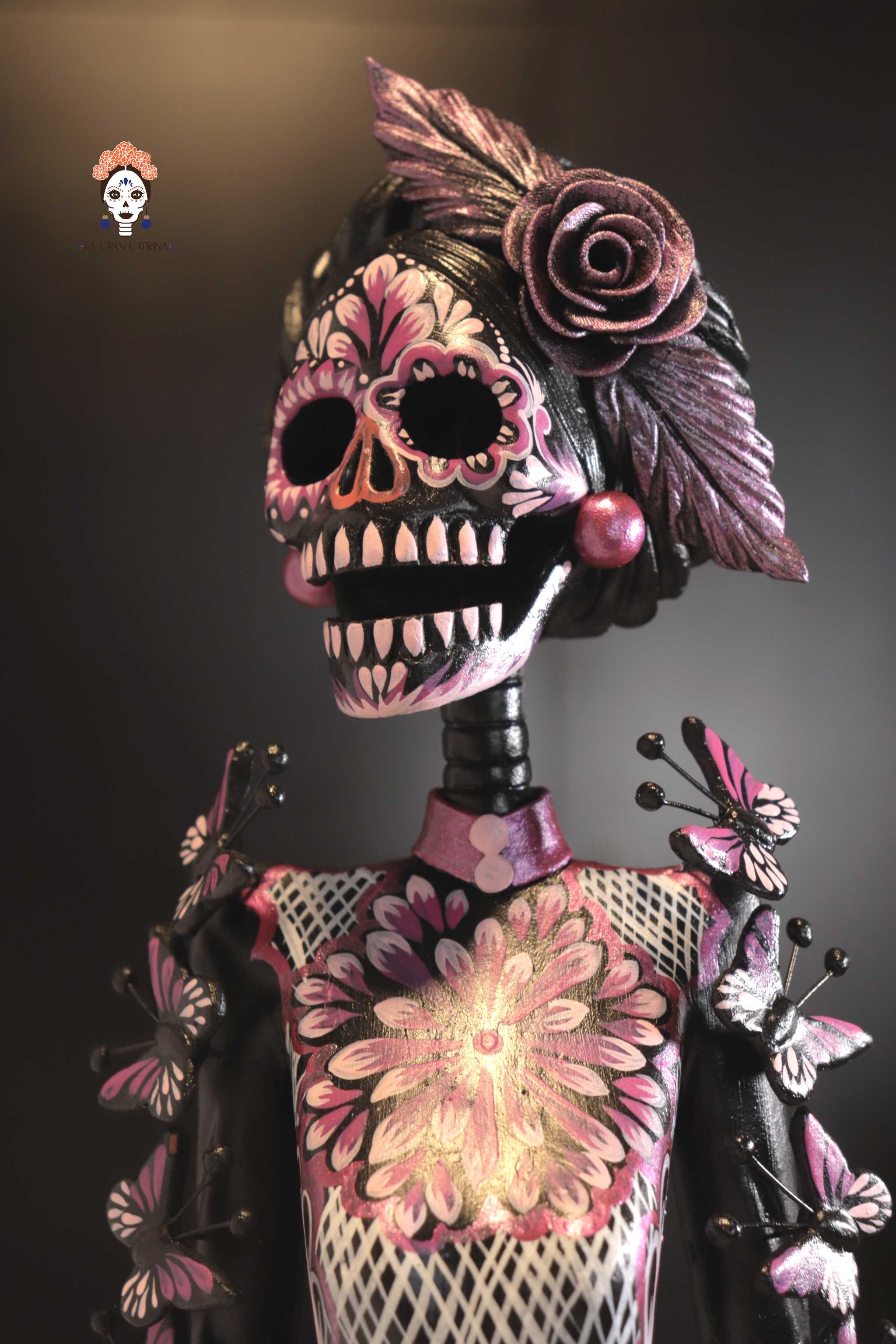 Catrina hermana rosa - 24 in. - Made to Order Adan