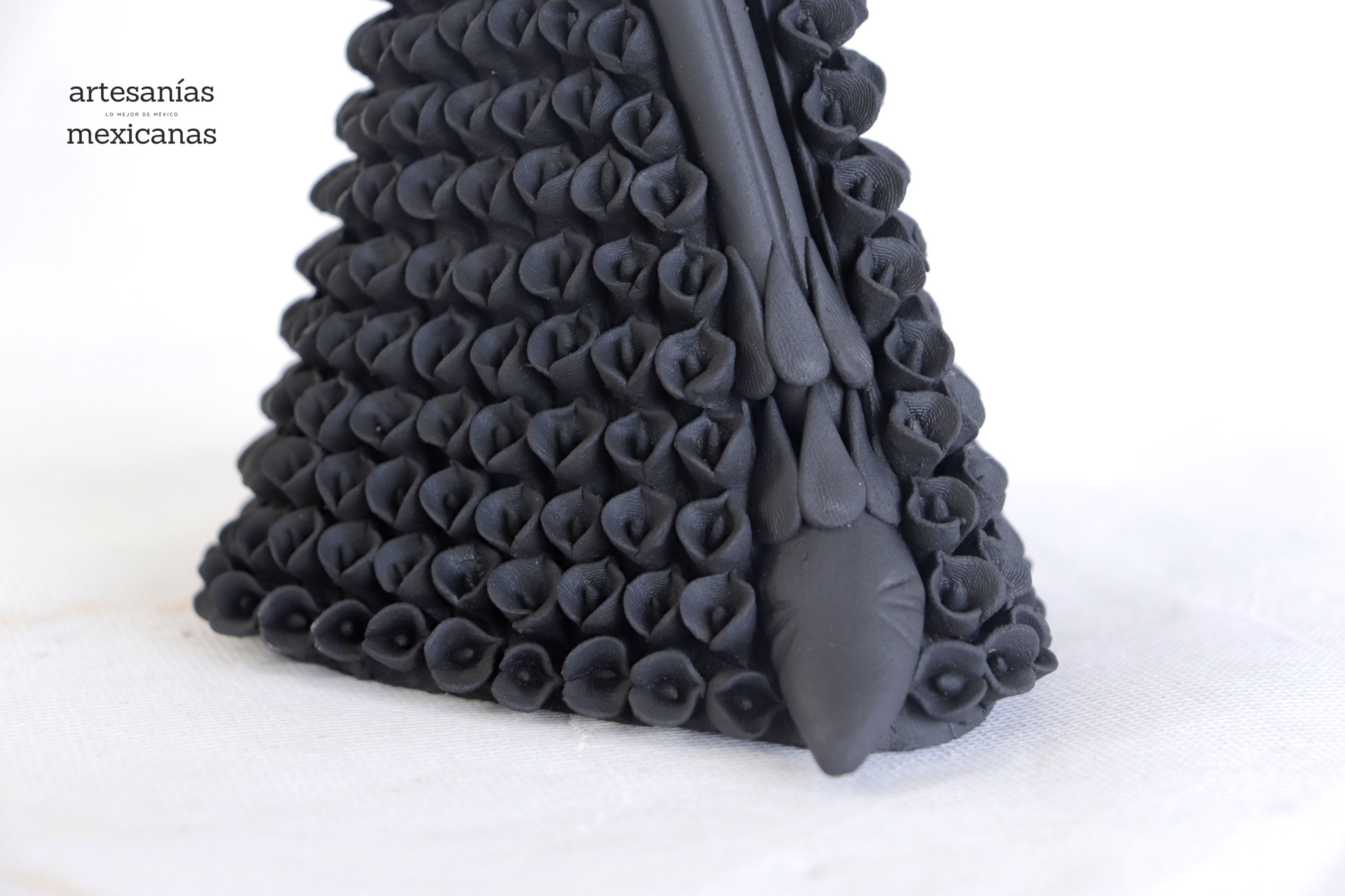Catrina black with Alcatraces - 20 in. - in. Production Adan