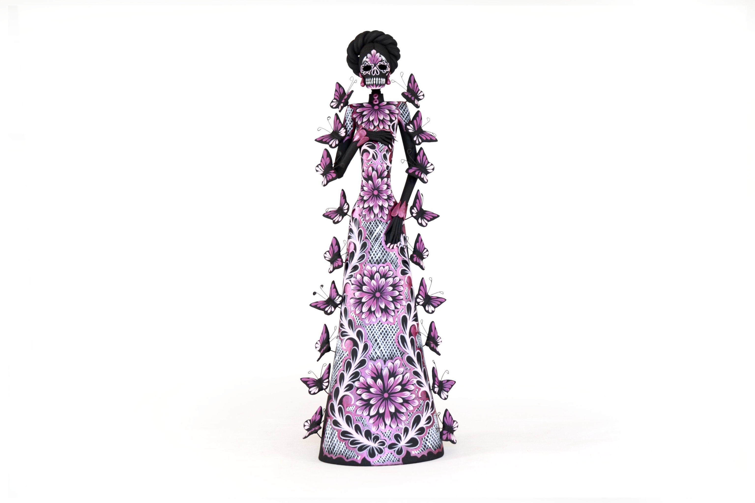 Catrinas hermanas of butterflies - Pink - 20 in. Adan