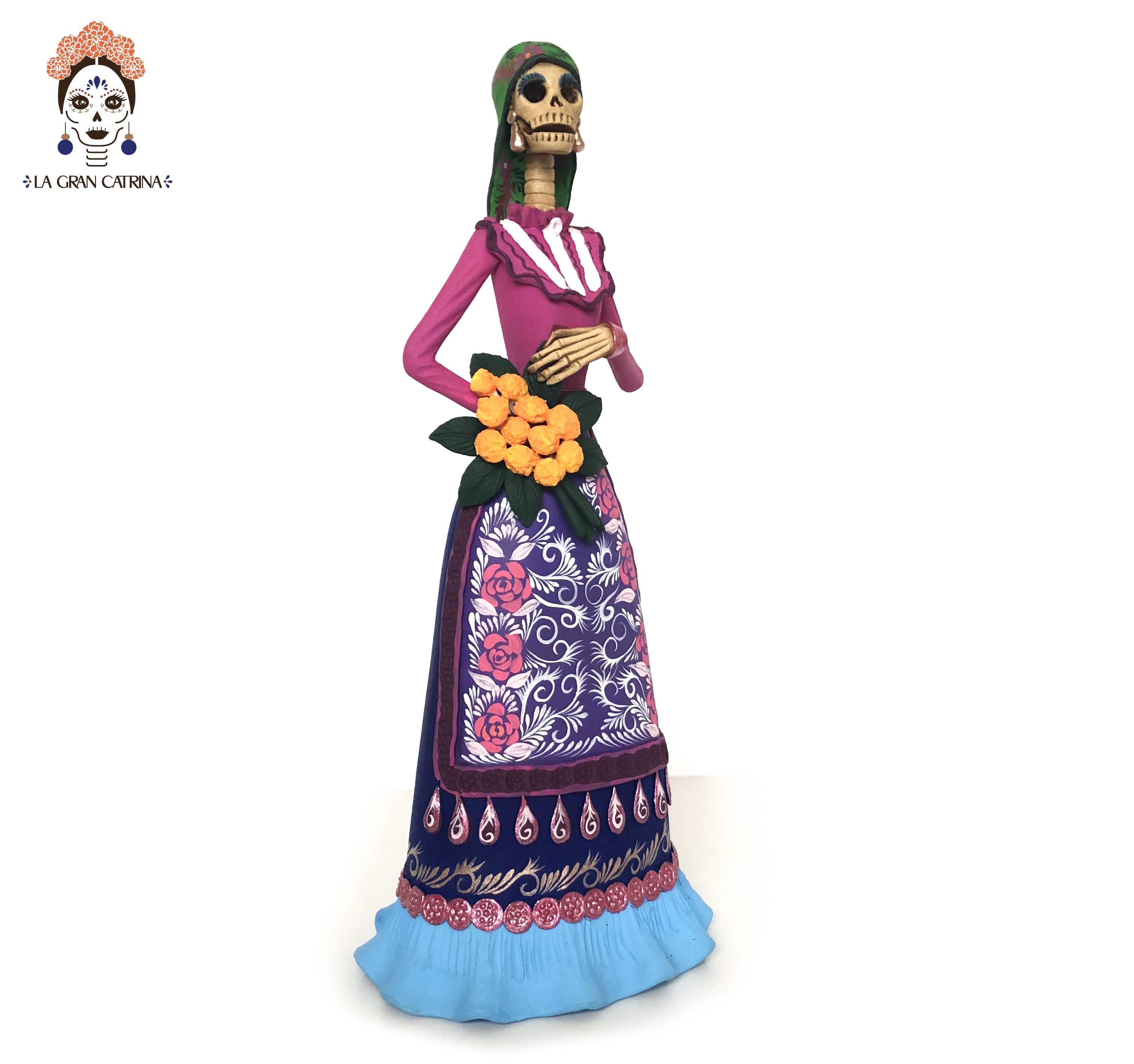 Catrina of San Bartolomé Quialana - 12 in. - Made to Order Adan
