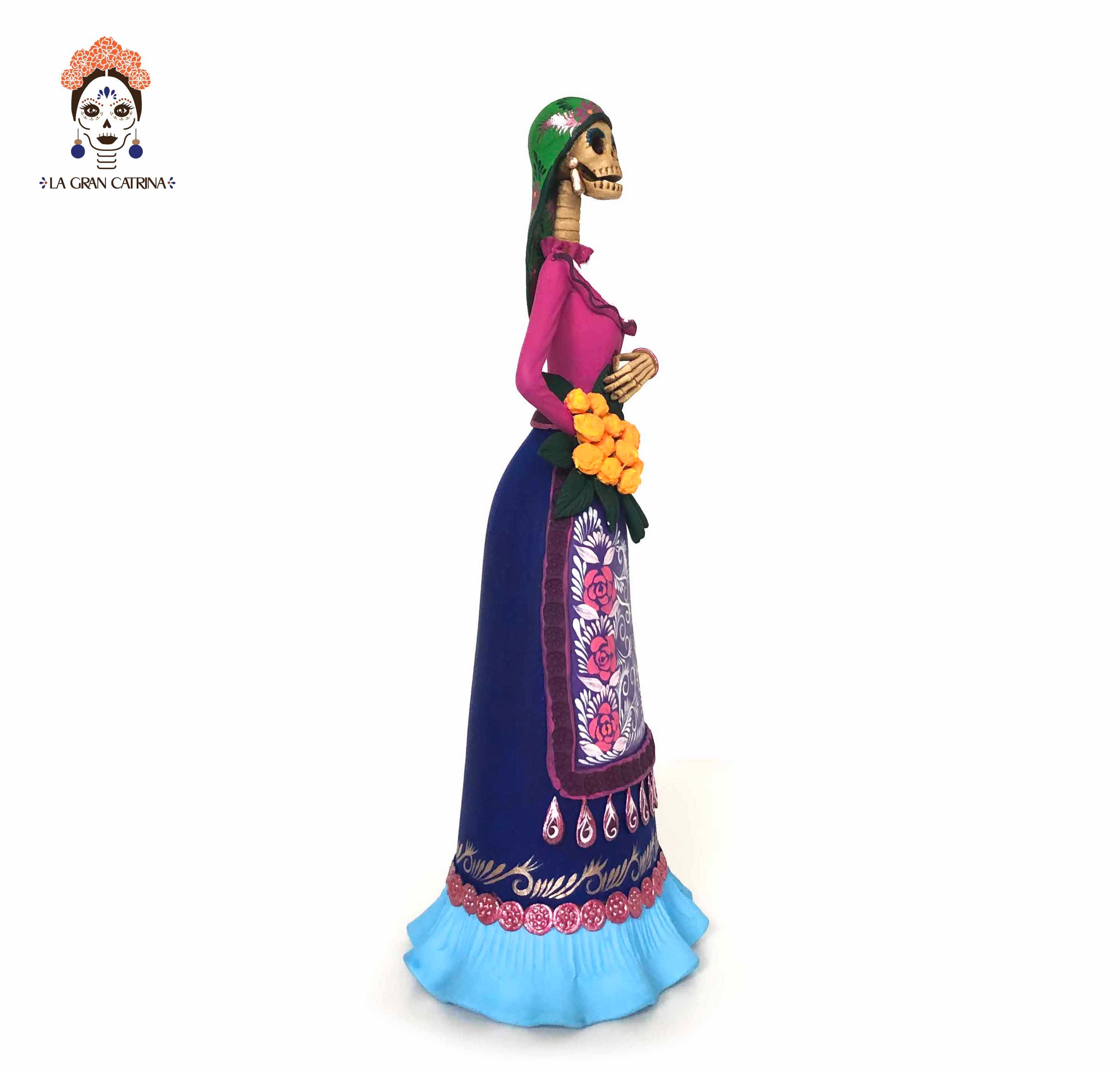 Catrina of San Bartolomé Quialana - 12 in. - Made to Order Adan