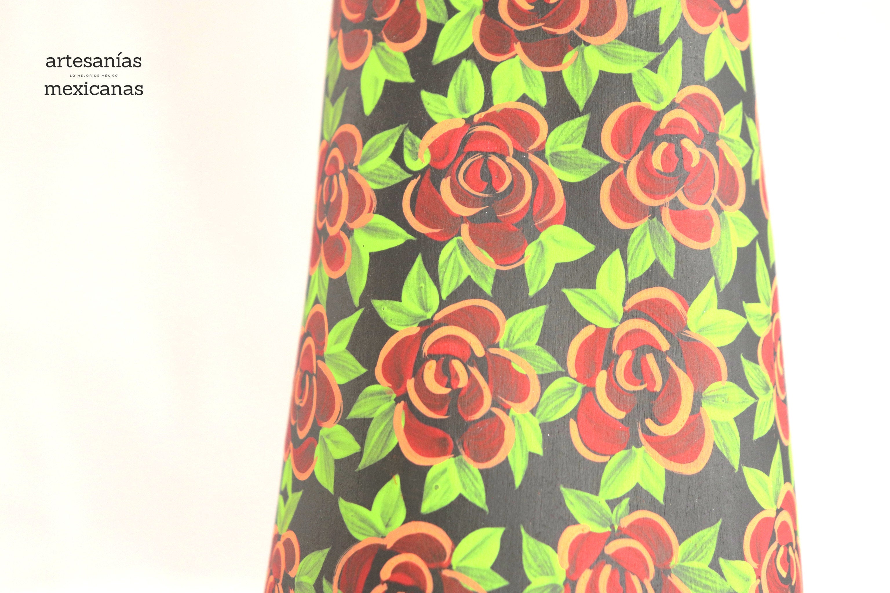 La Frida with la serpiente with Flowers orange - 18 in. Adan