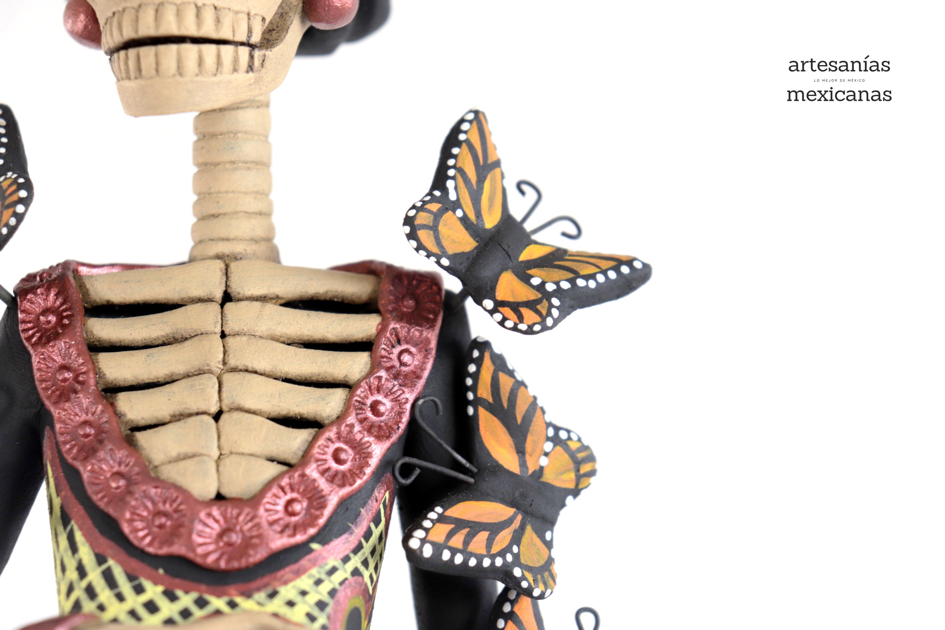 Catrina butterflies orange - 20 in. Adan