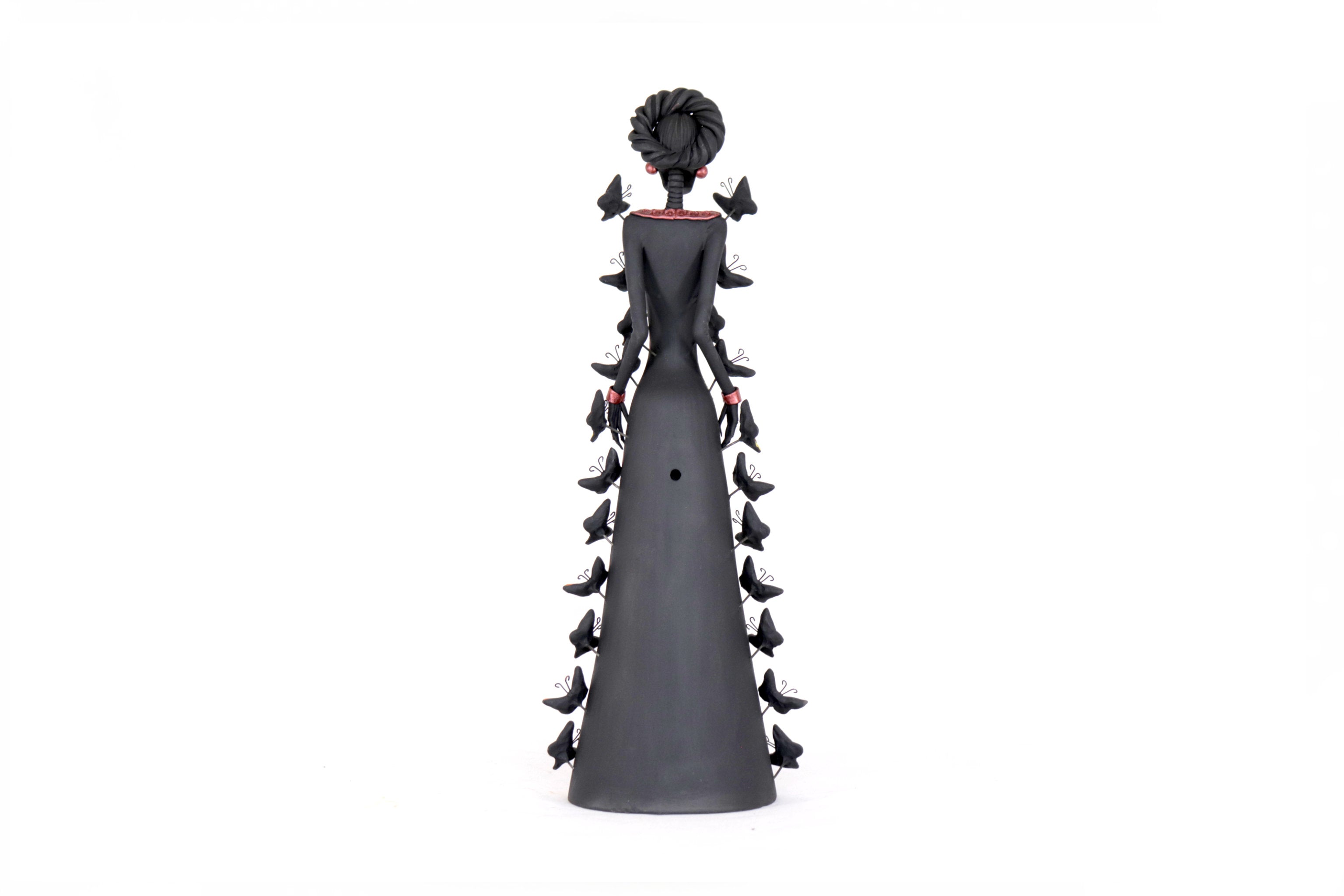 Catrinas hermanas of butterflies - Orange - 20 in. Adan