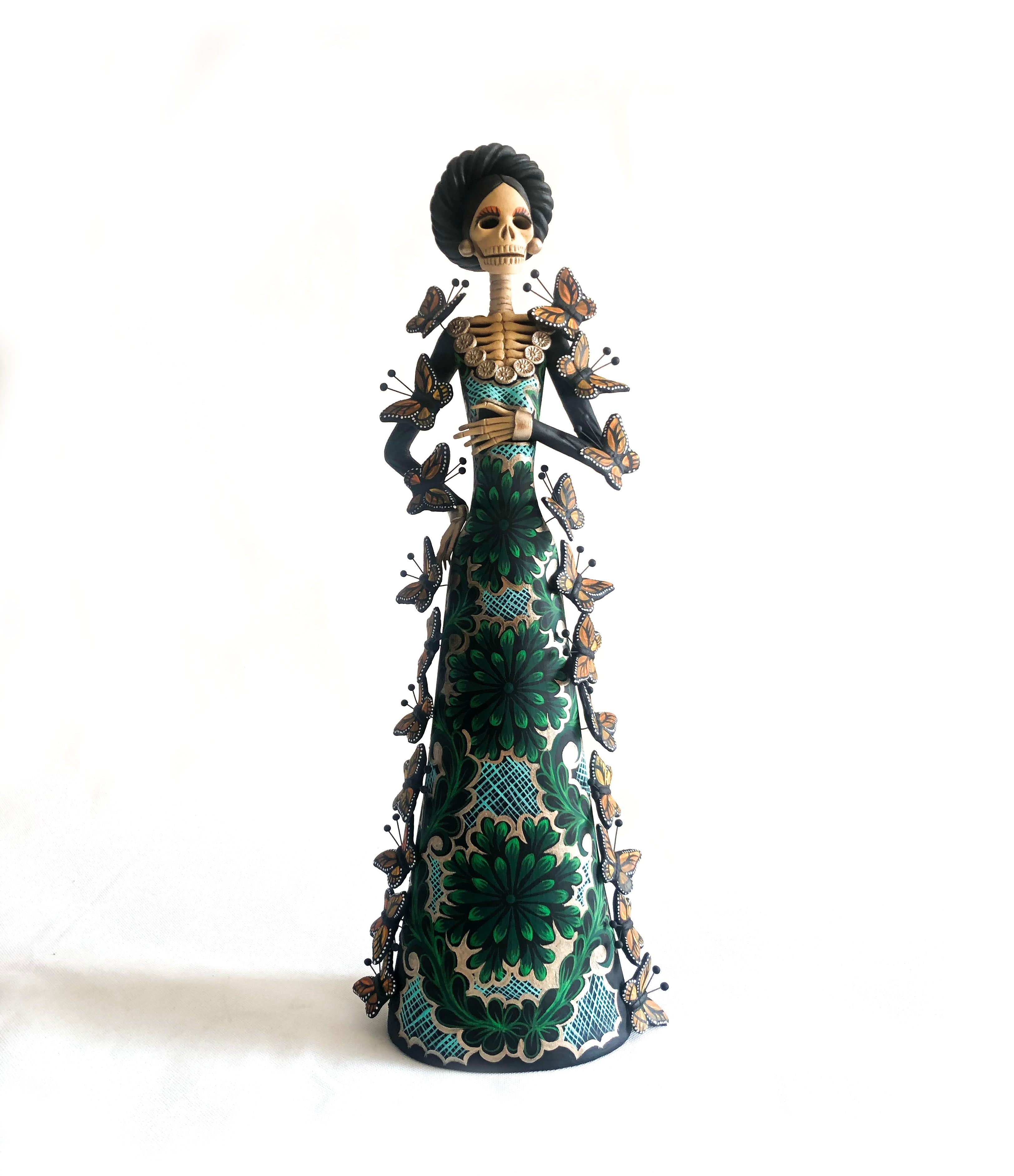 Catrina monarca Green - 20 in. - in. Production Adan