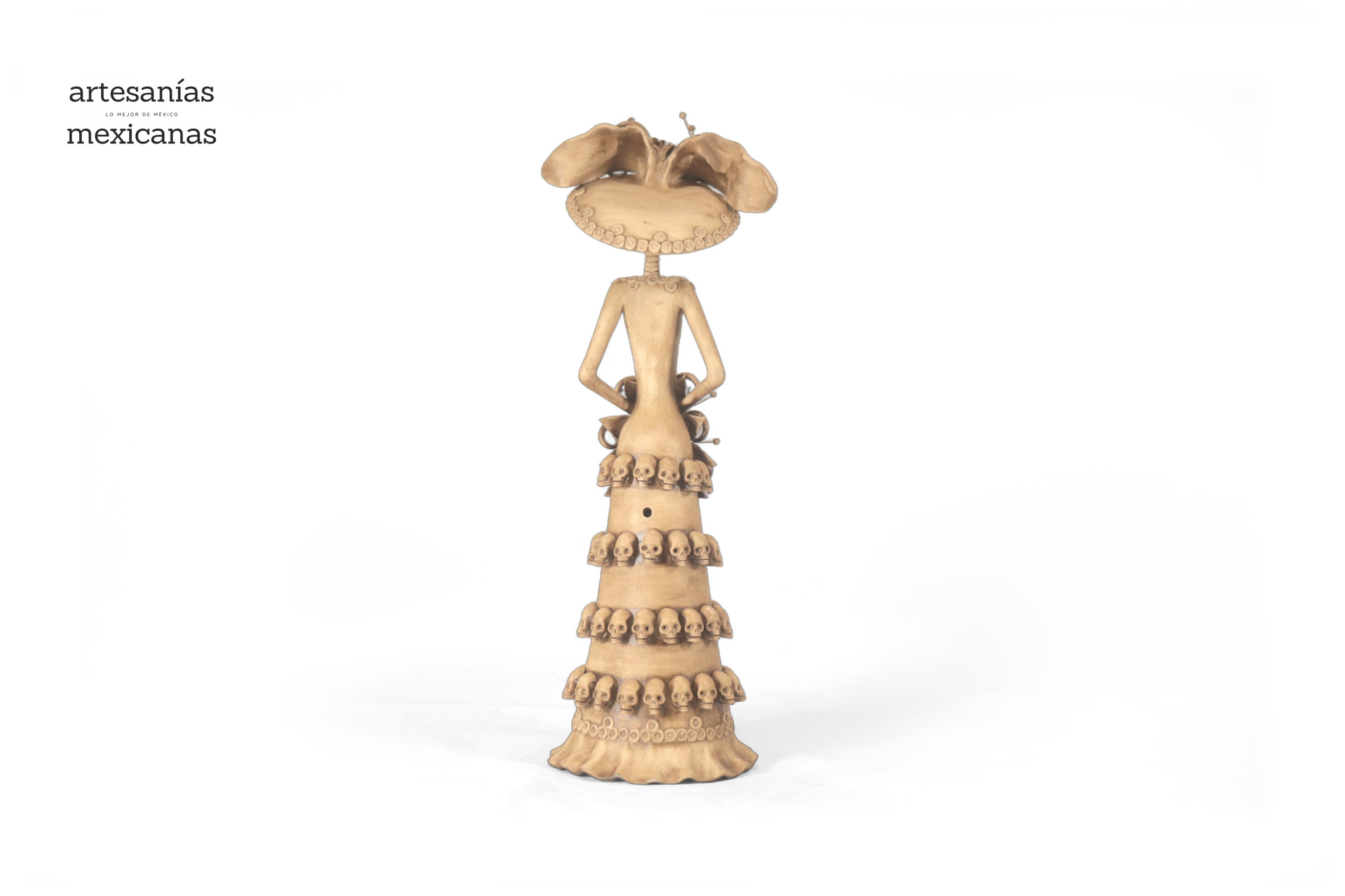 Catrina with Calaveritas Beige - 20 in. - in. Production Adan
