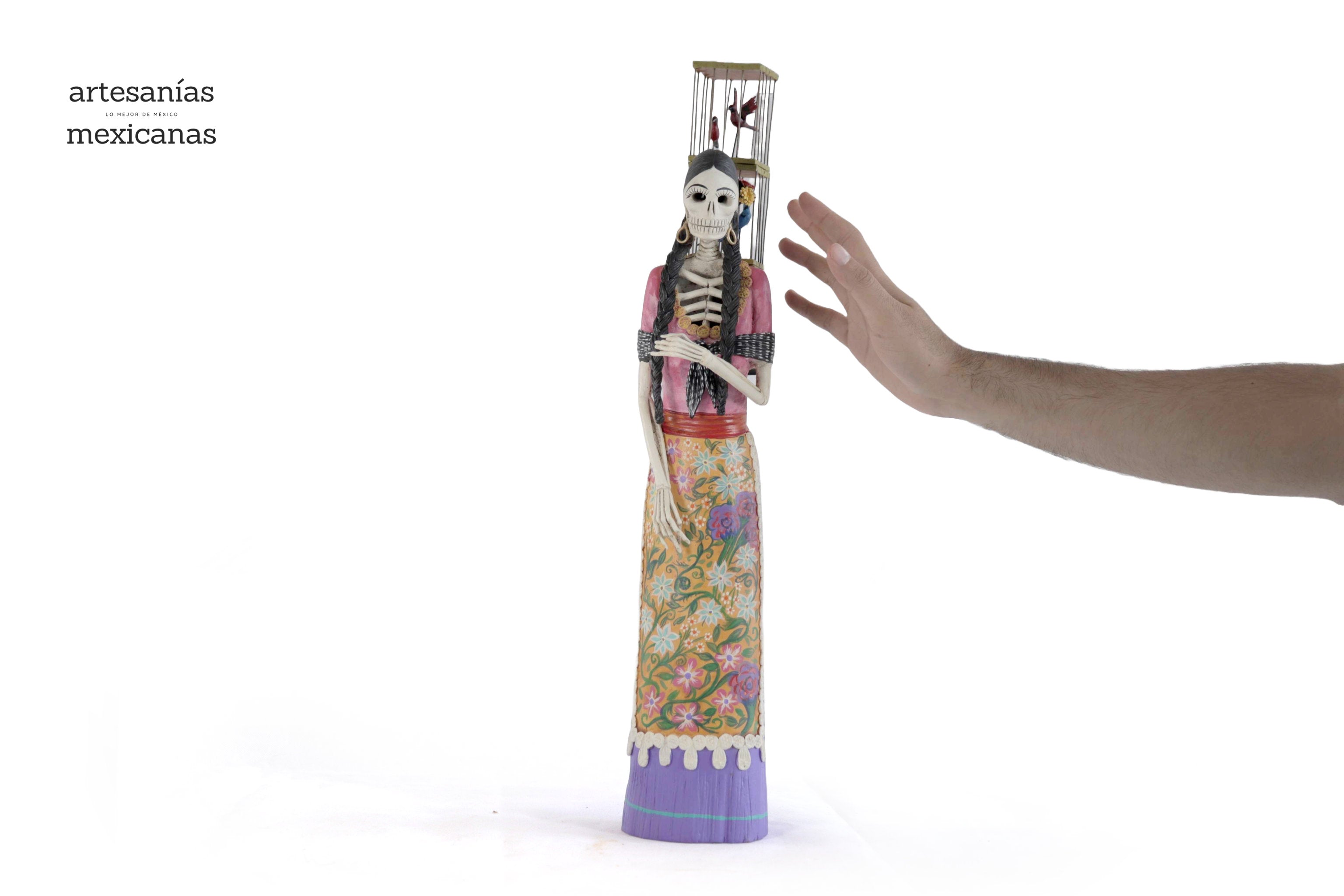 Catrina Pajarera - 21.6 in. Miguel de la Cruz